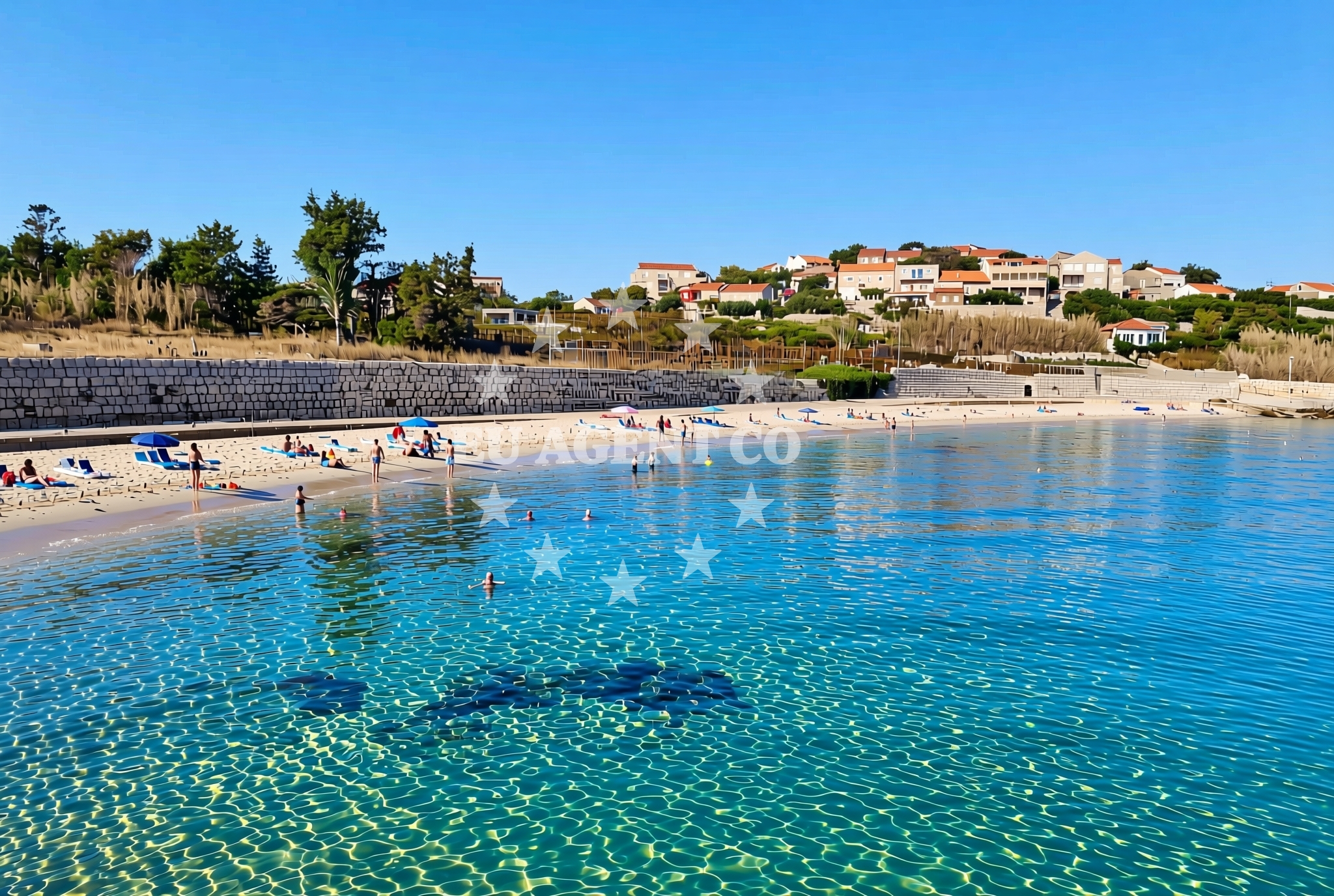 Beach facilities and surroundings at Lumbarda (Korčula): beaches and coves (8) in Lumbarda (Korčula)