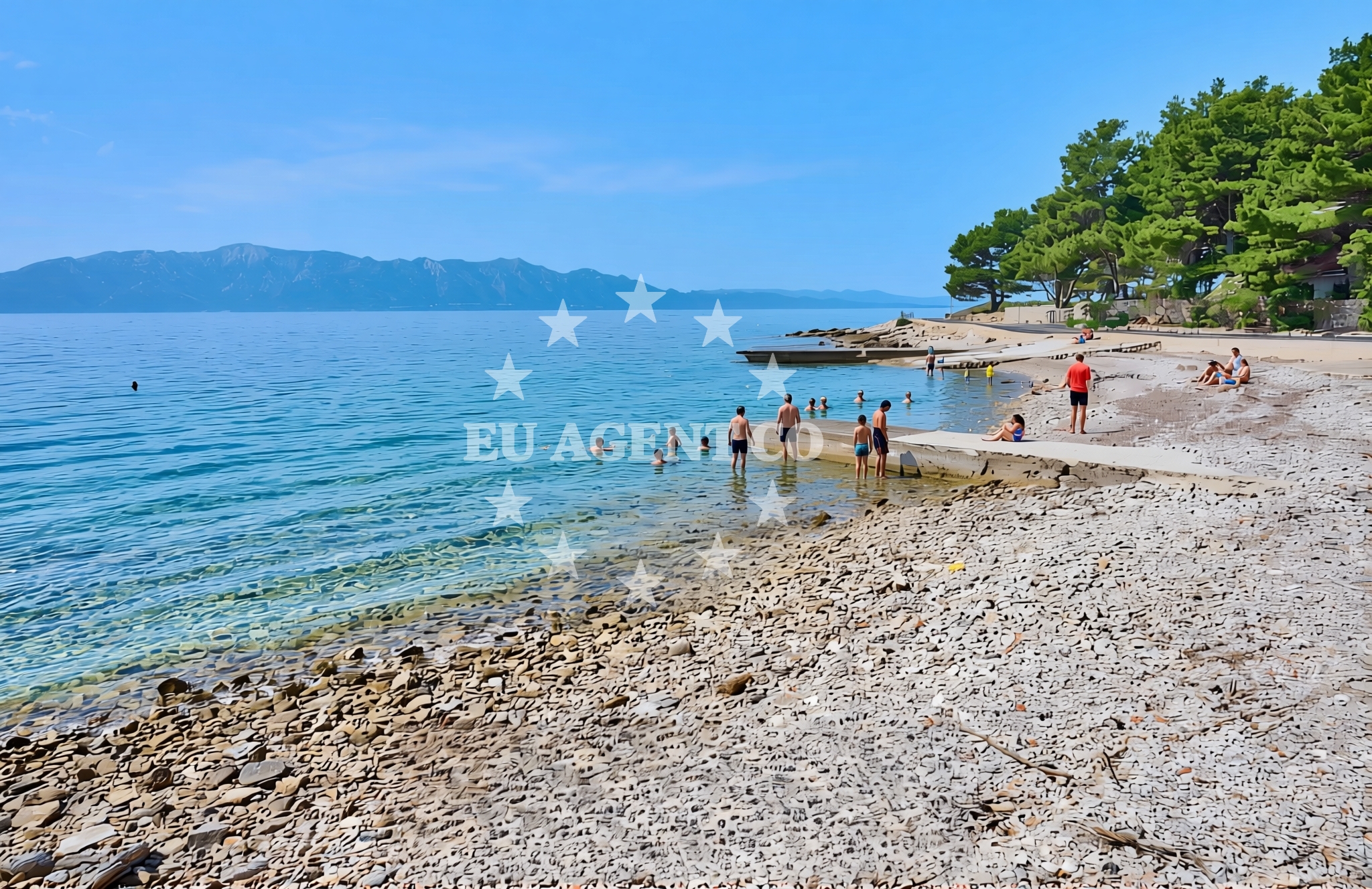 Additional view of Mačak, Sućuraj (Hvar) Beach in Mačak
