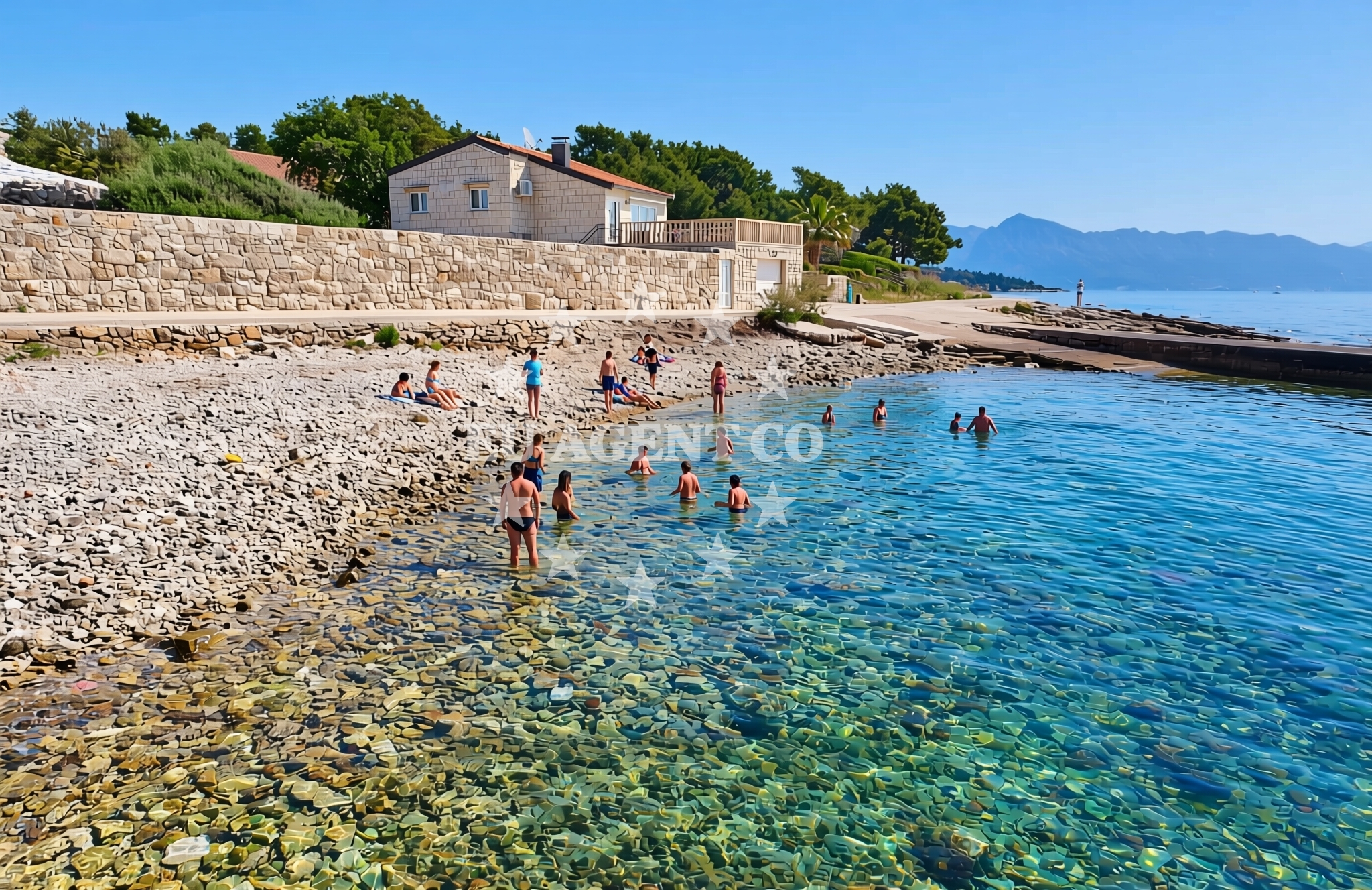 Additional view of Mačak, Sućuraj (Hvar) Beach in Mačak