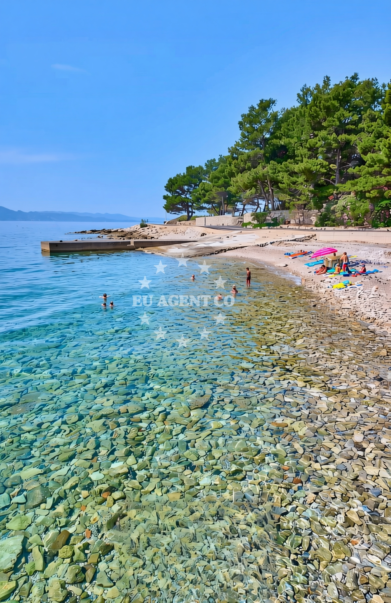Additional view of Mačak, Sućuraj (Hvar) Beach in Mačak