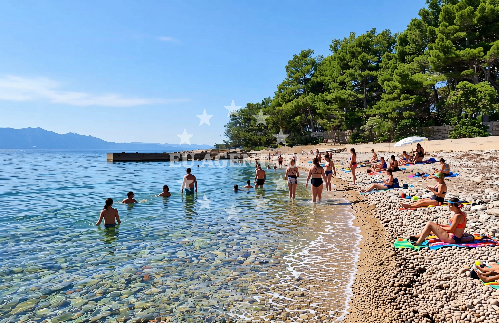 Additional view of Mačak, Sućuraj (Hvar) Beach in Mačak