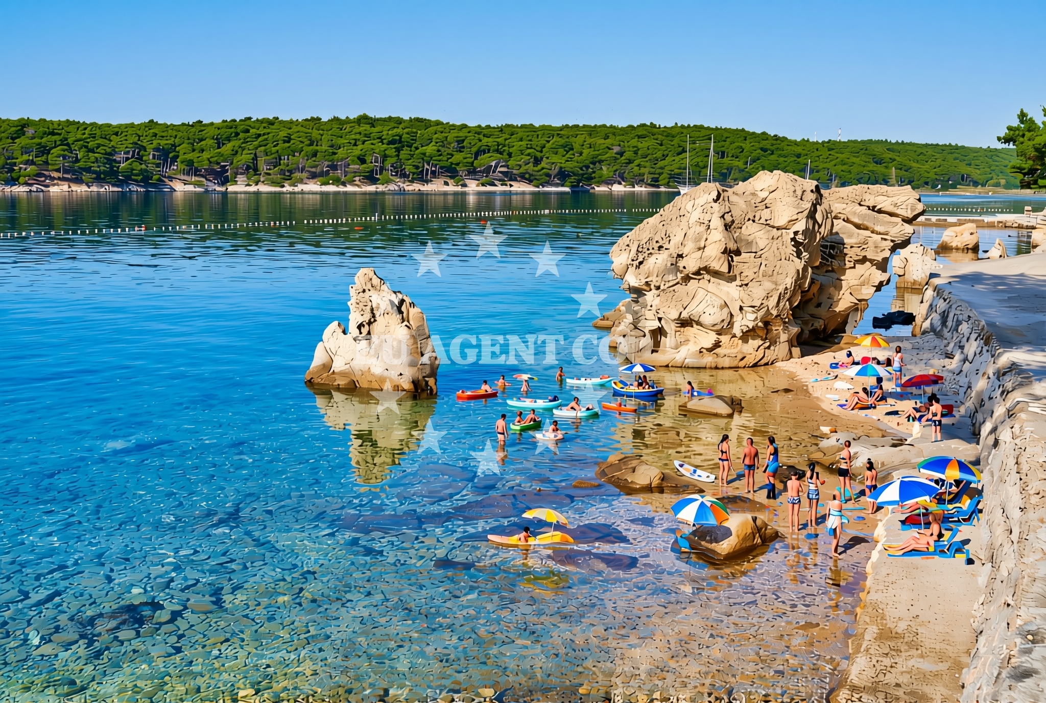 Additional view of Macolići, Palit (Rab) Beach in Macolići