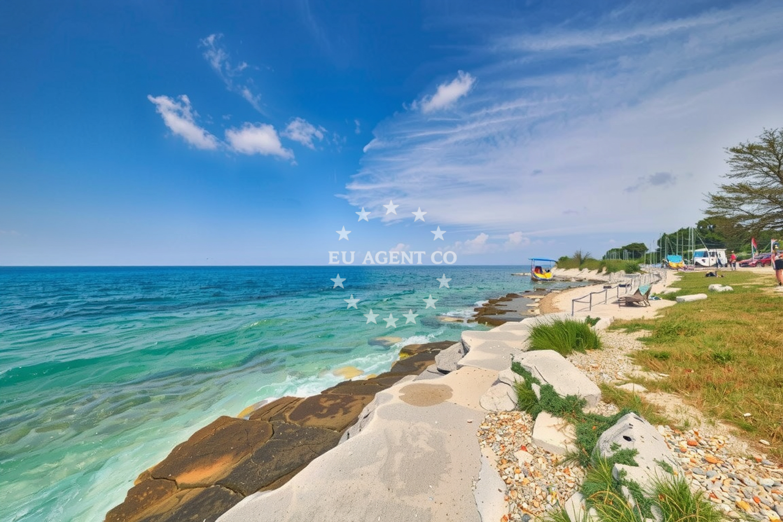 Overview of Macumba Club beach in Buraj Mareda 2/9, Dajla