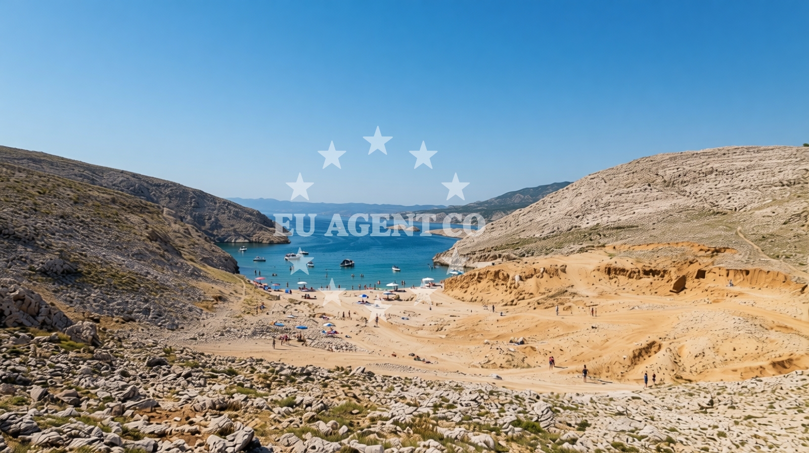 Additional view of Mag beach in Stinica 11B, Stinica