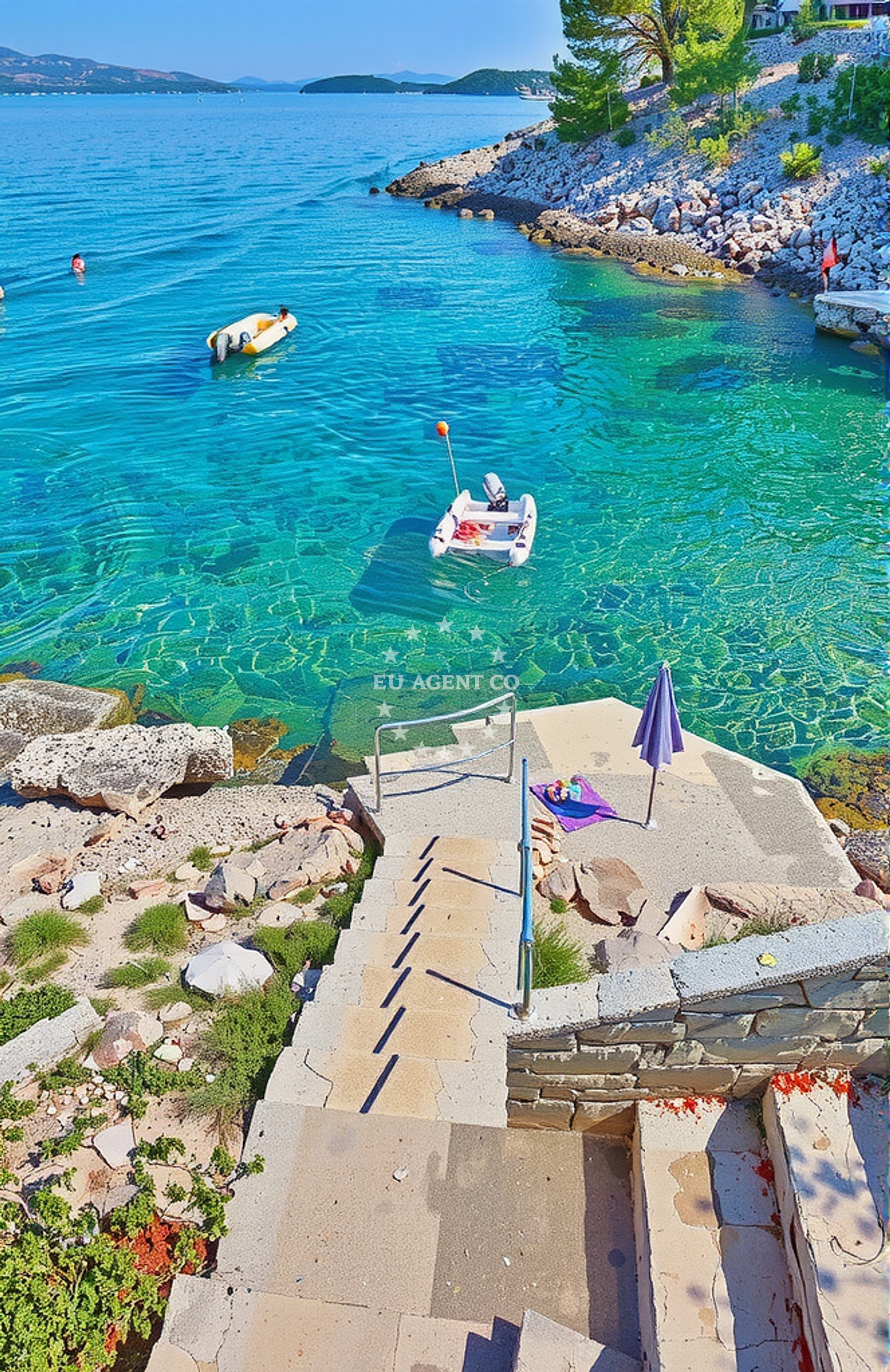 Additional view of Maja's beach in Riva Pelegrin 89, Stomorska