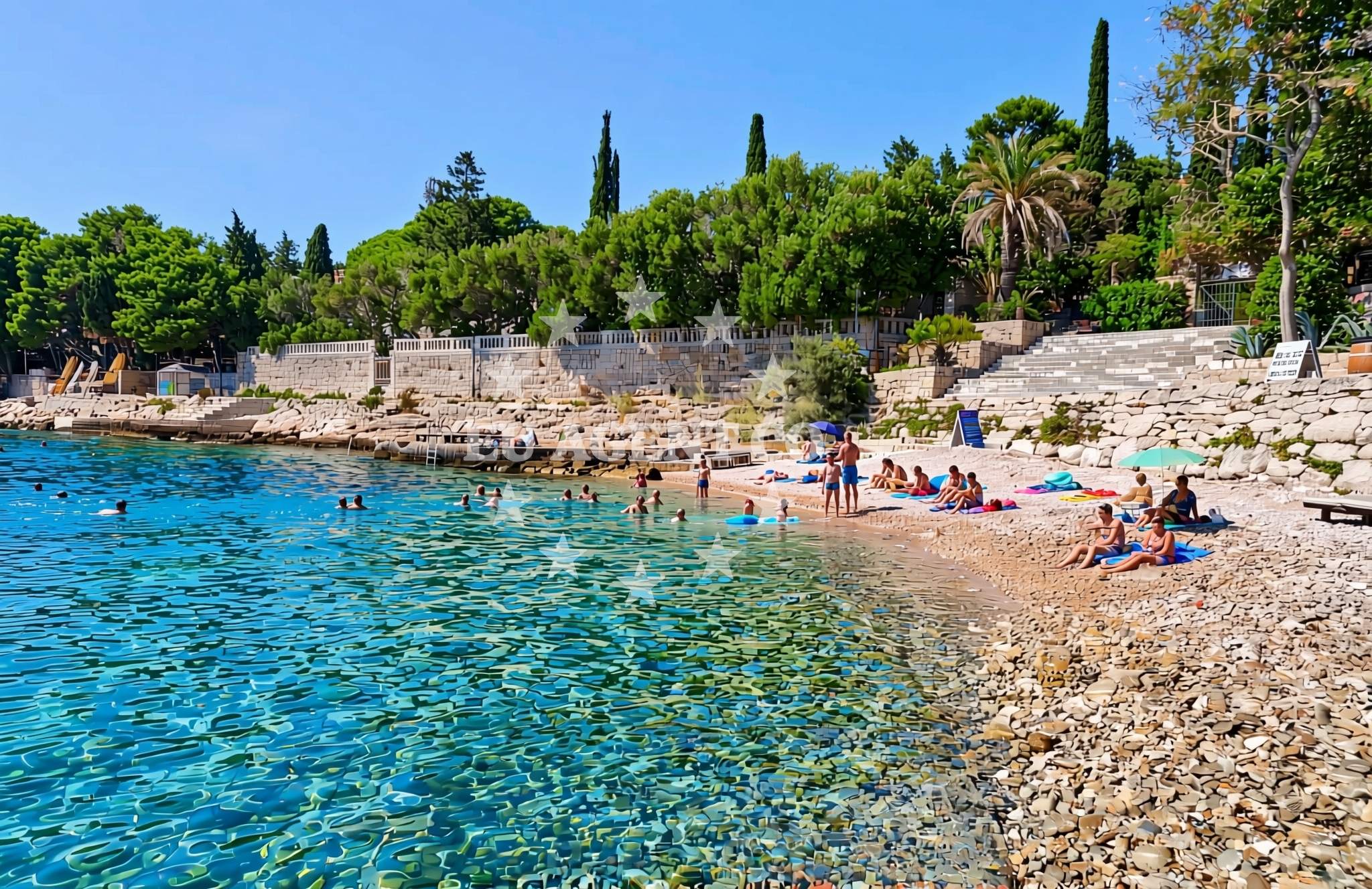 Additional view of Majerovica, Hvar (Hvar) Beach in Majerovica