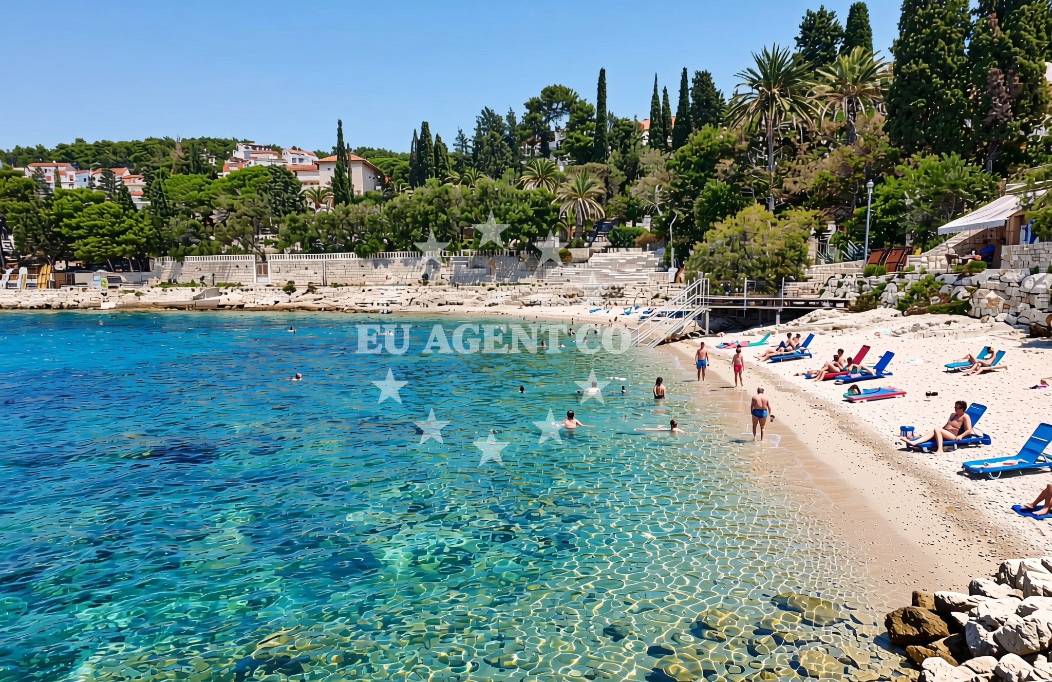 Additional view of Majerovica, Hvar (Hvar) Beach in Majerovica