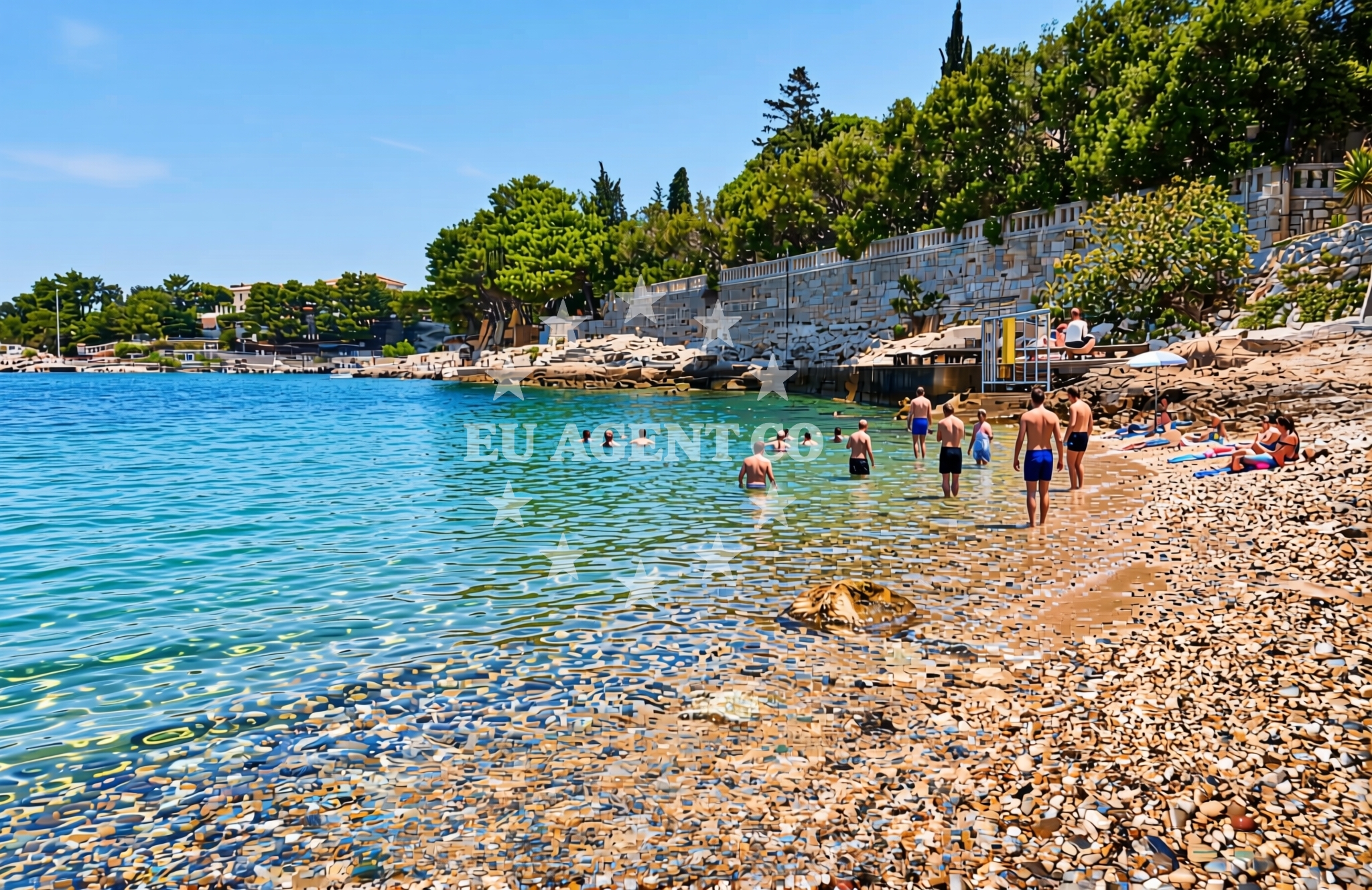 Additional view of Majerovica, Hvar (Hvar) Beach in Majerovica