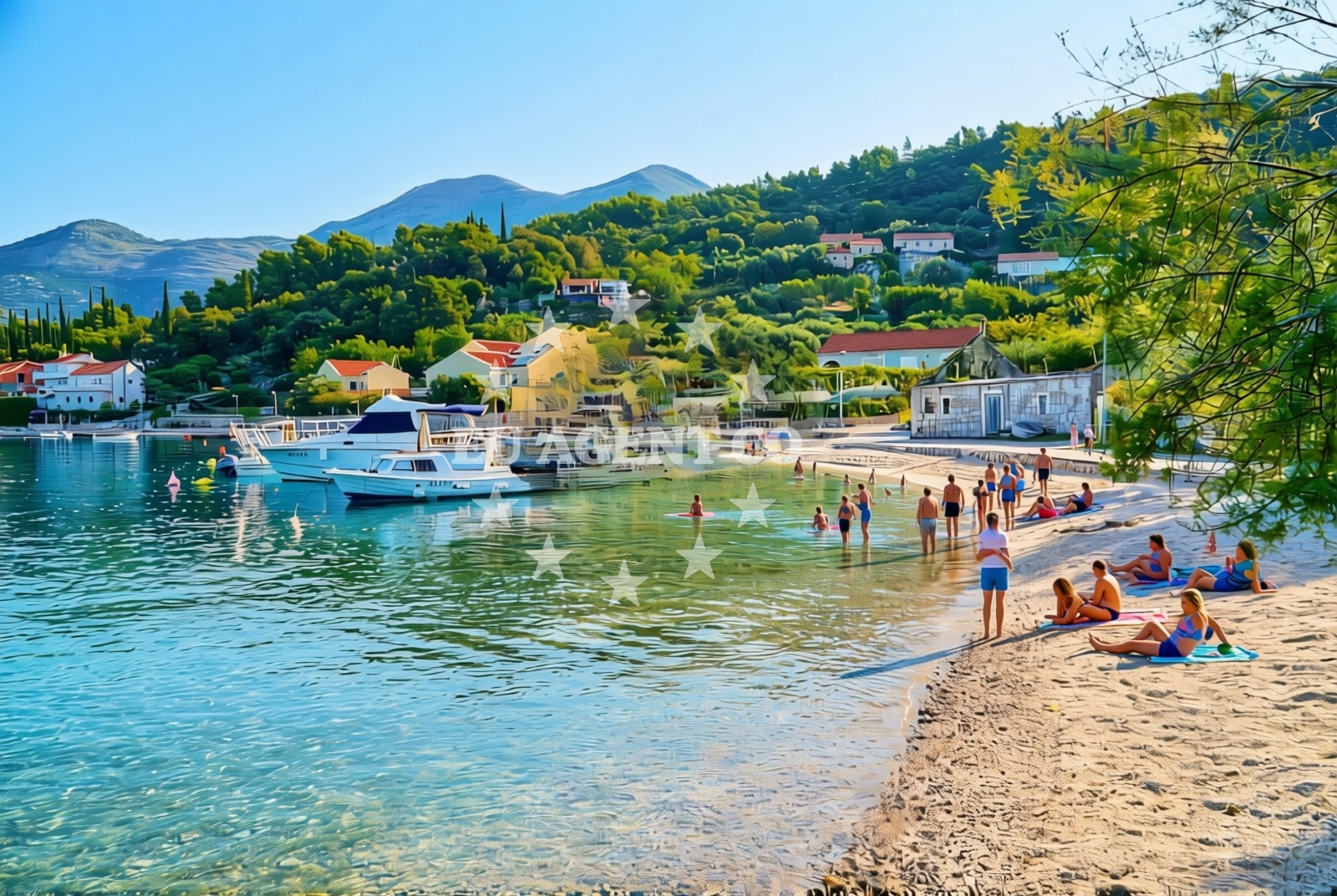 Additional view of Majkovi: beaches and coves in Majkovi