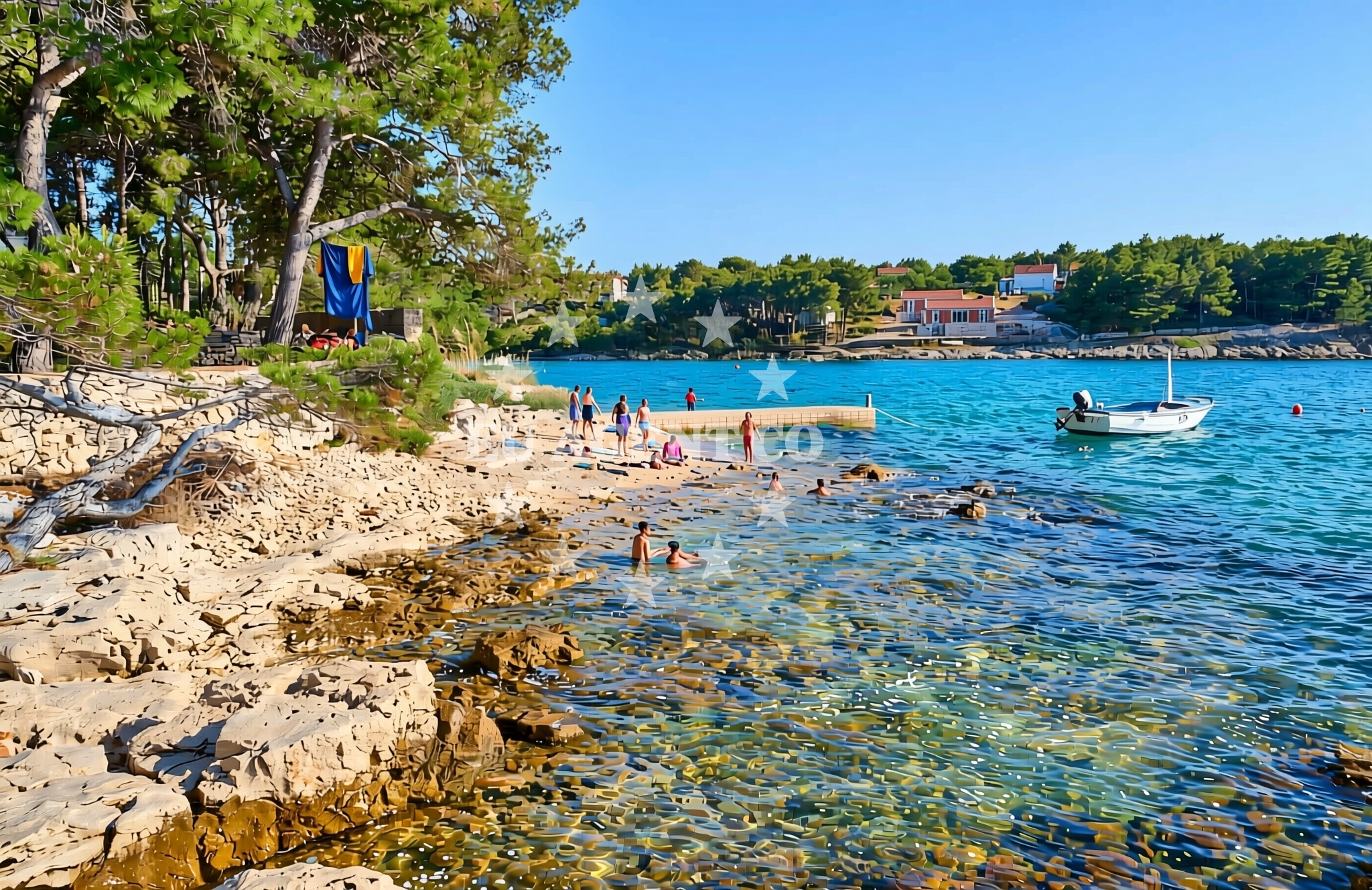 Additional view of Makarac, Milna (Brač) Beach in Makarac