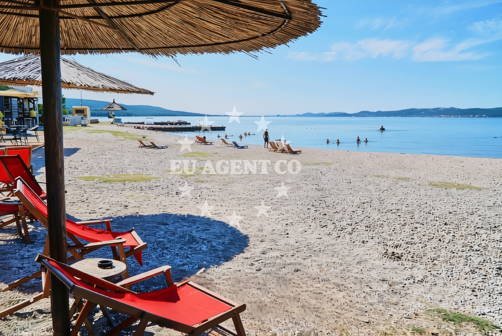 Overview of Makarska, Sukošan Beach in Makarska