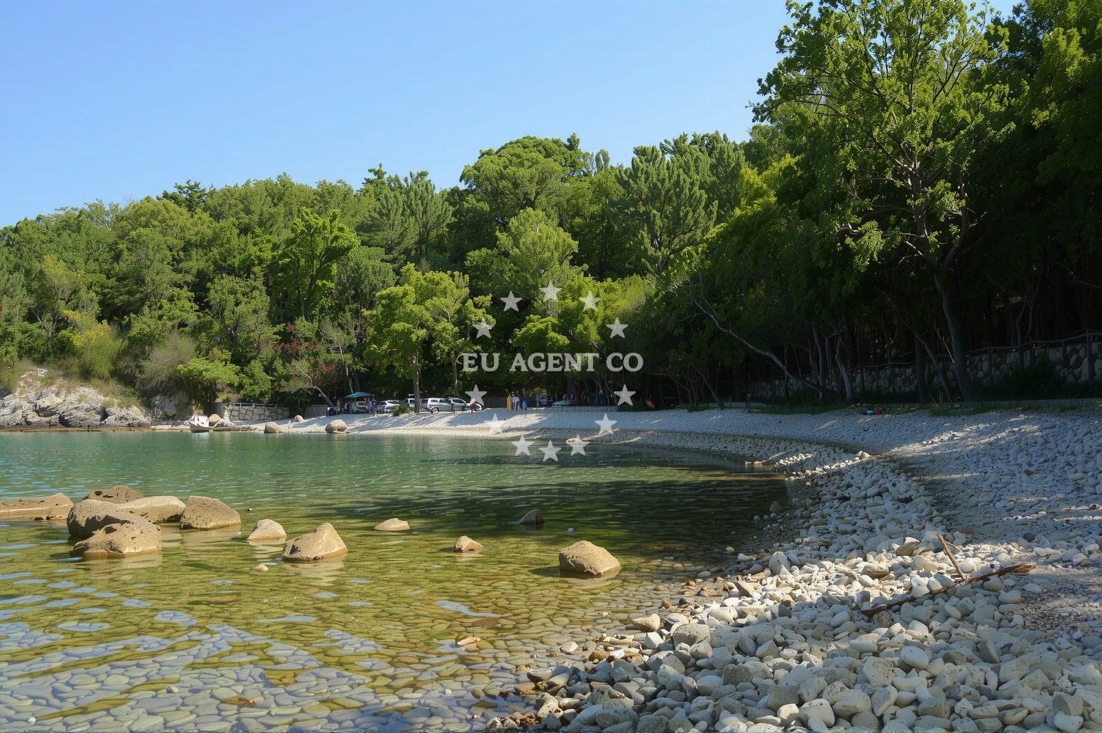 Additional view of Makneli beach in 164 Brzac, Krk