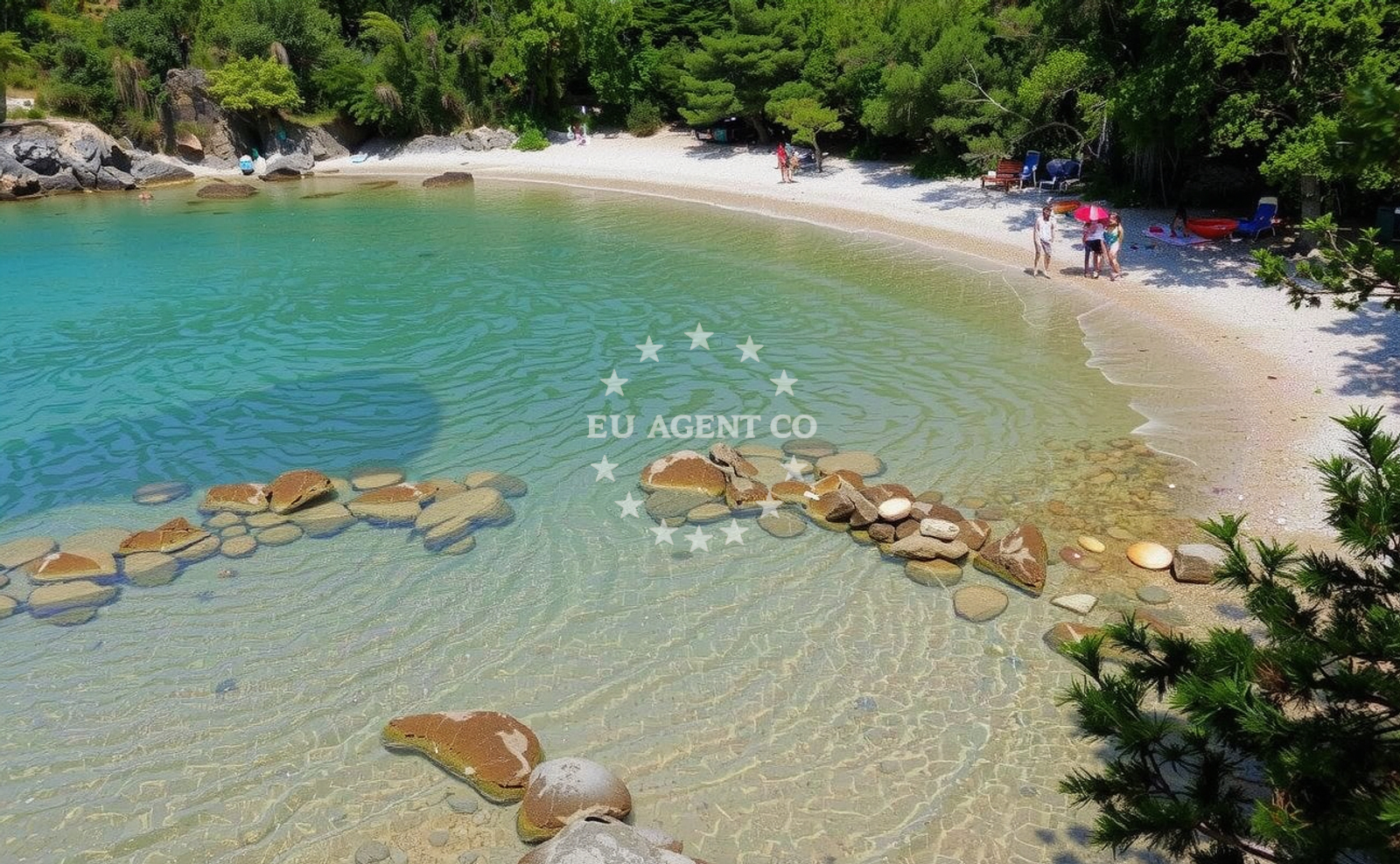 Additional view of Makneli beach in 164 Brzac, Krk