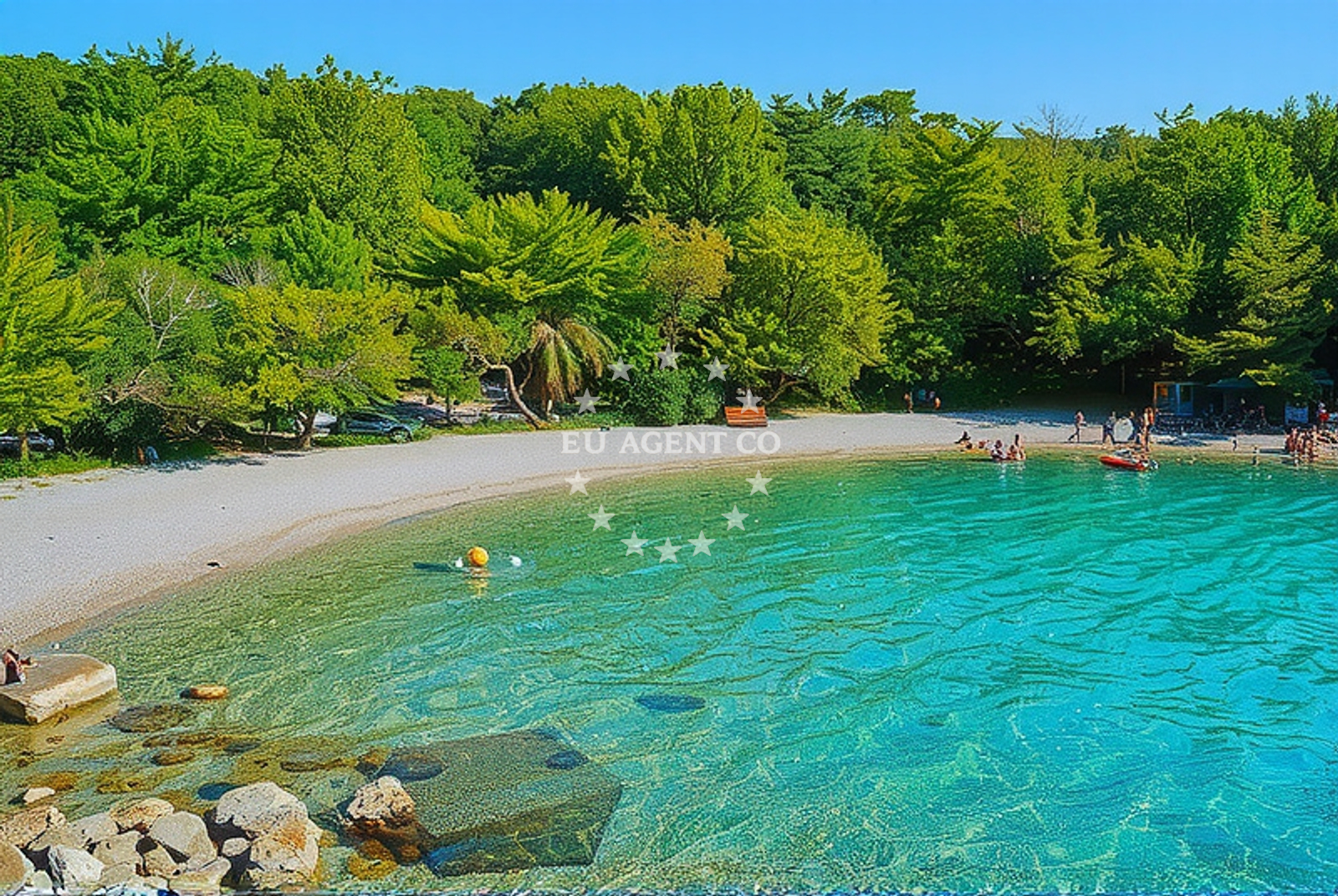 Additional view of Makneli beach in 164 Brzac, Krk