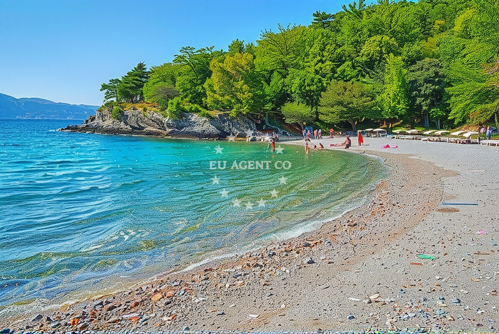 Additional view of Makneli beach in 164 Brzac, Krk