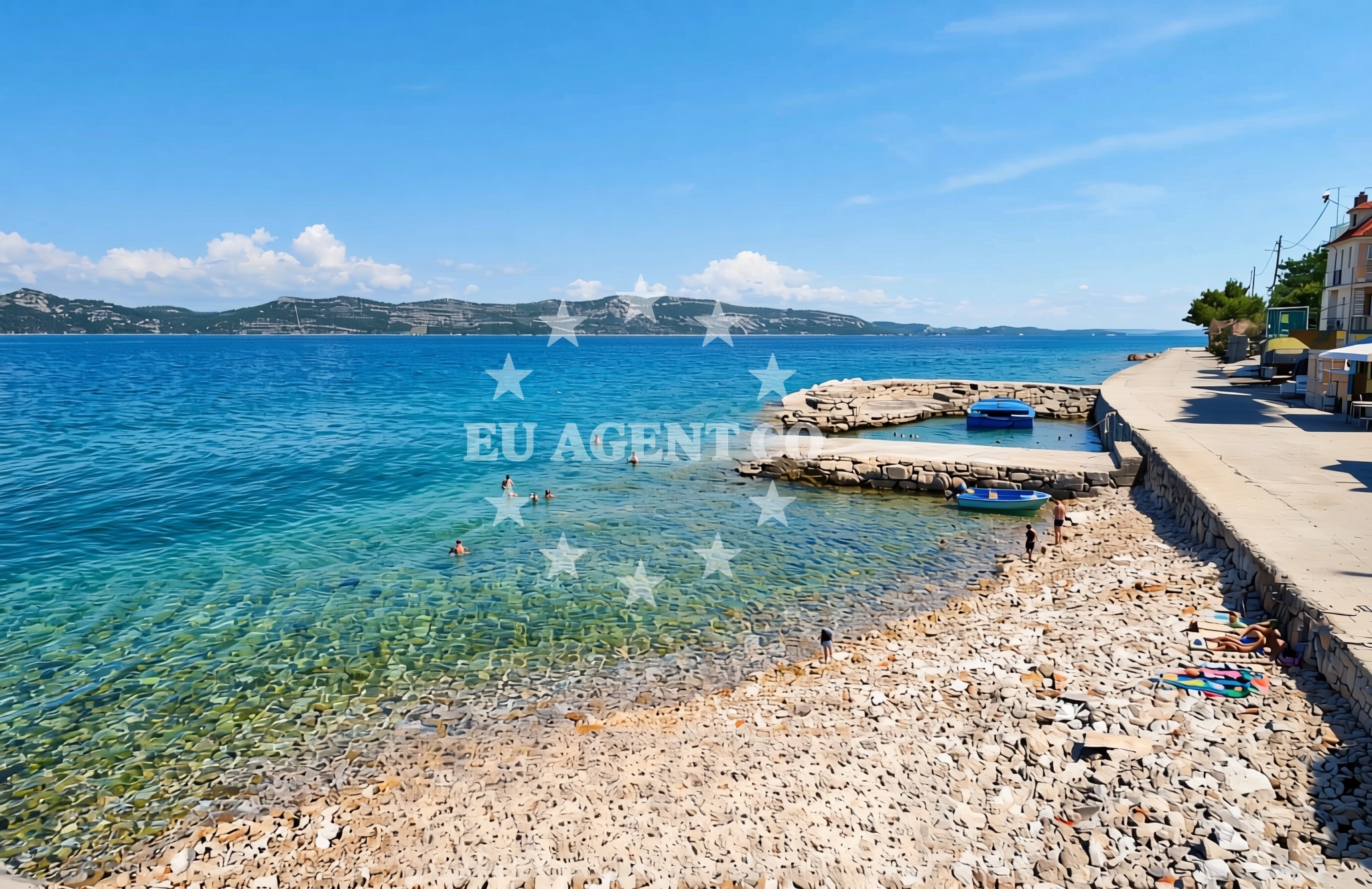 Additional view of Makovac, Mali Iž (Iž) Beach in Makovac