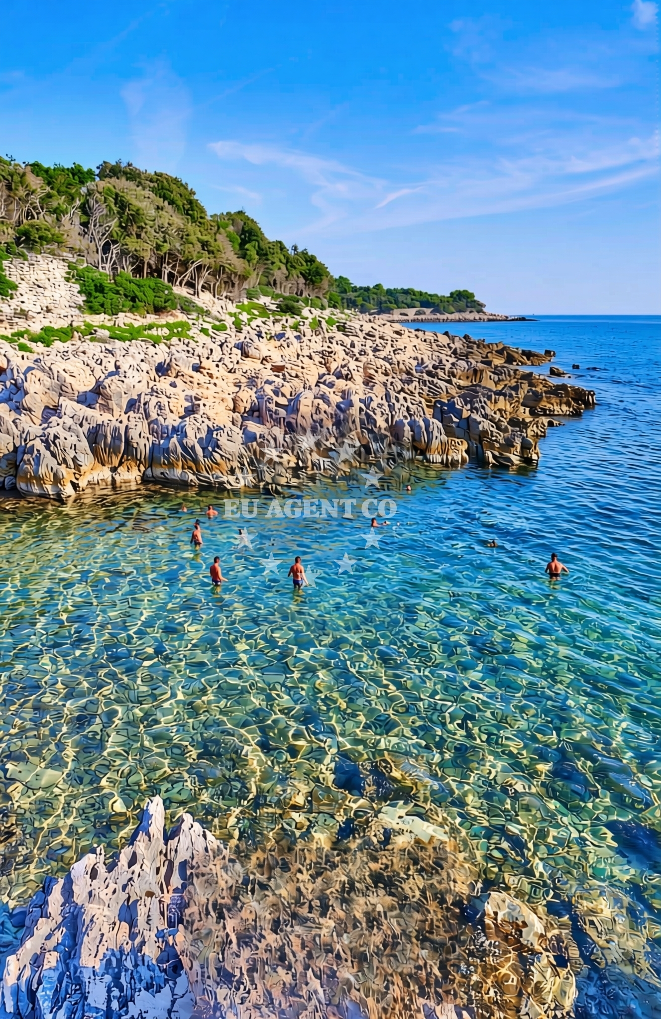 Additional view of Mala draga, Veli Lošinj (Lošinj) Beach in Mala draga