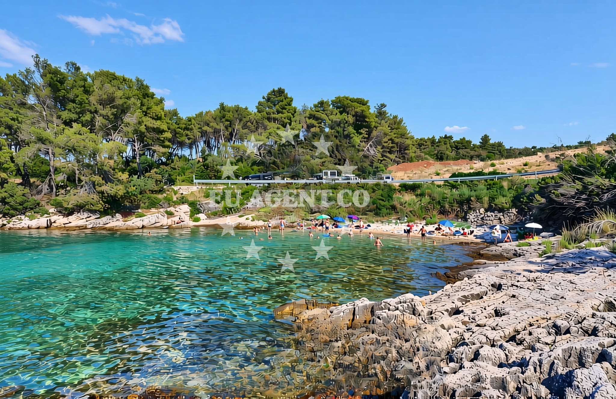 Additional view of Mala lučica, Splitska (Brač) Beach in Mala lučica
