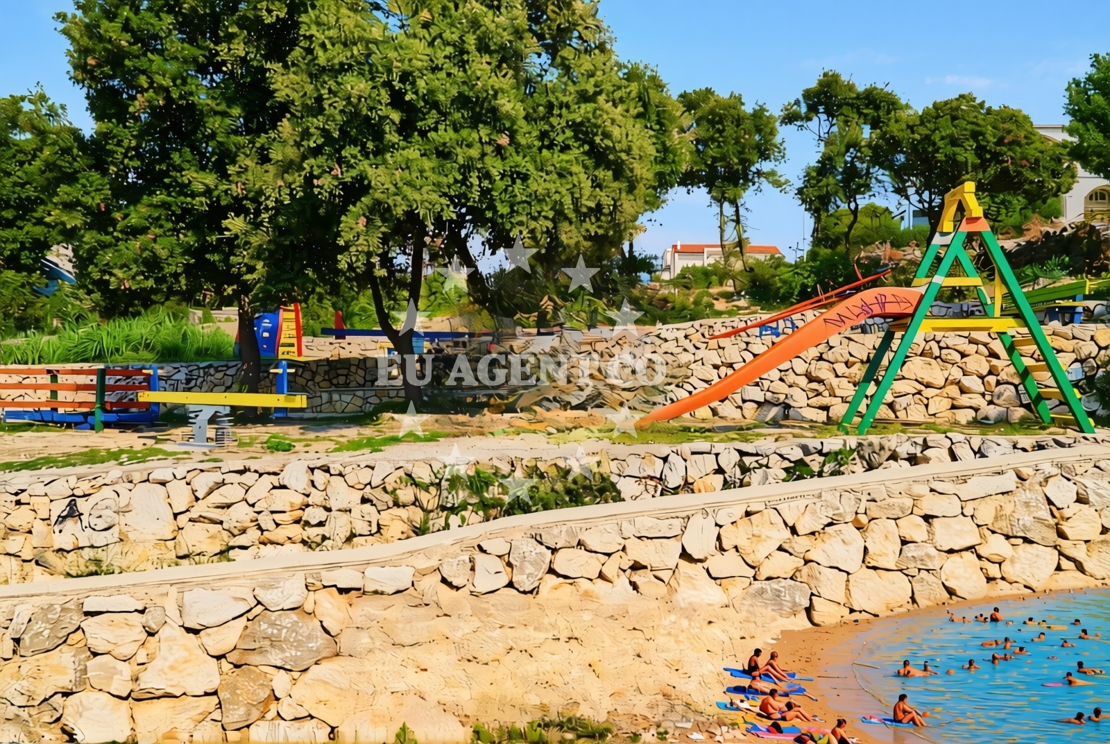 Additional view of Mala Mandra, Mandre (Pag) Beach in Mala Mandra