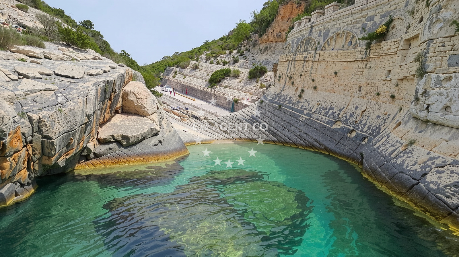 Additional view of Mala Pritiscina Beach in Gurnji put 37, Komiža