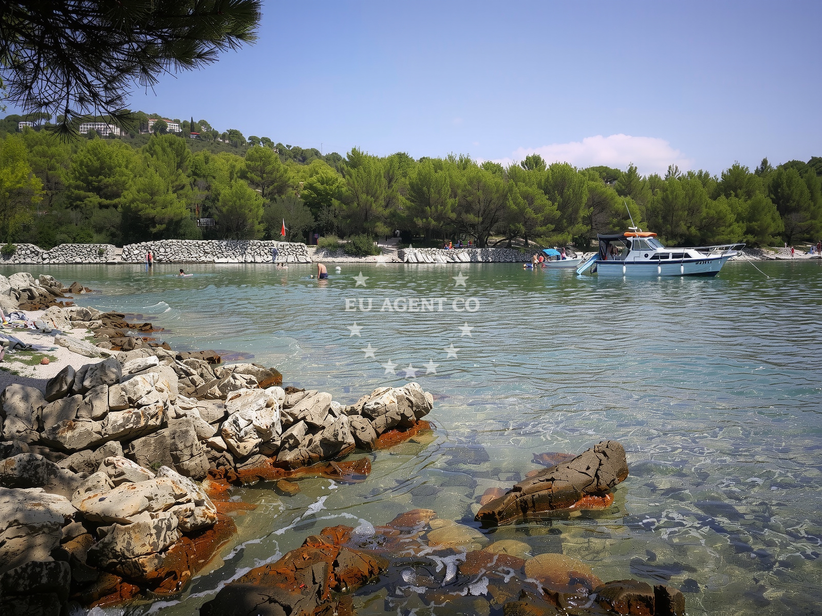 Additional view of Mala Sabusa beach in 2. ULICA 117, Kukljica