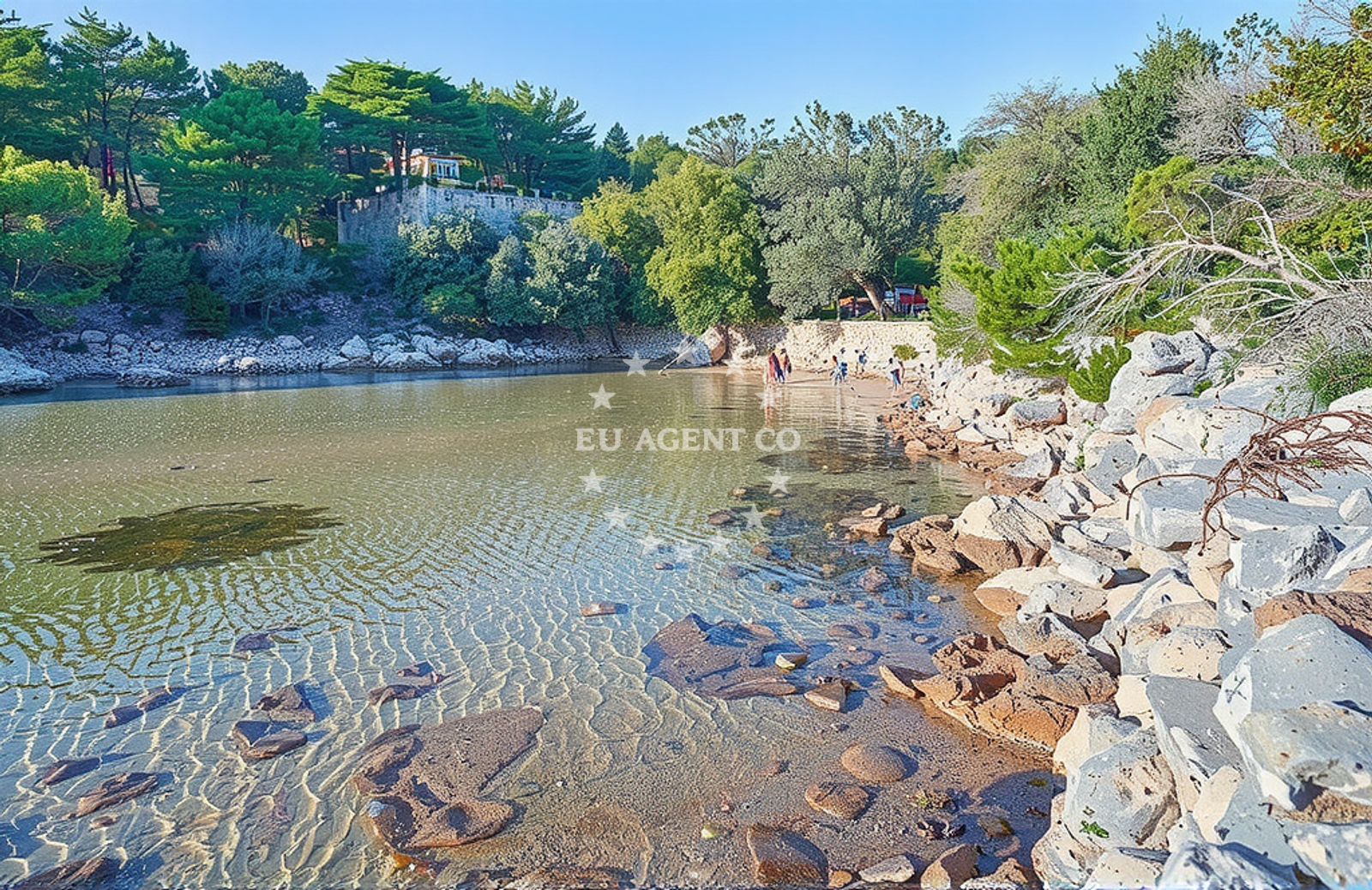 Additional view of Mala Sabusa beach in 2. ULICA 117, Kukljica