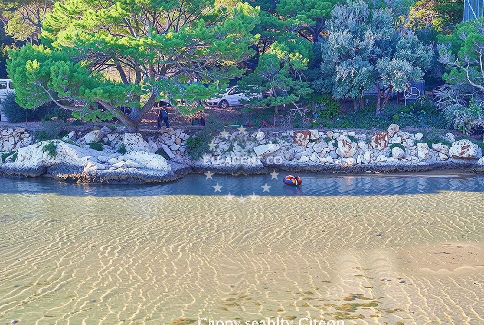 Additional view of Mala Sabusa beach in 2. ULICA 117, Kukljica