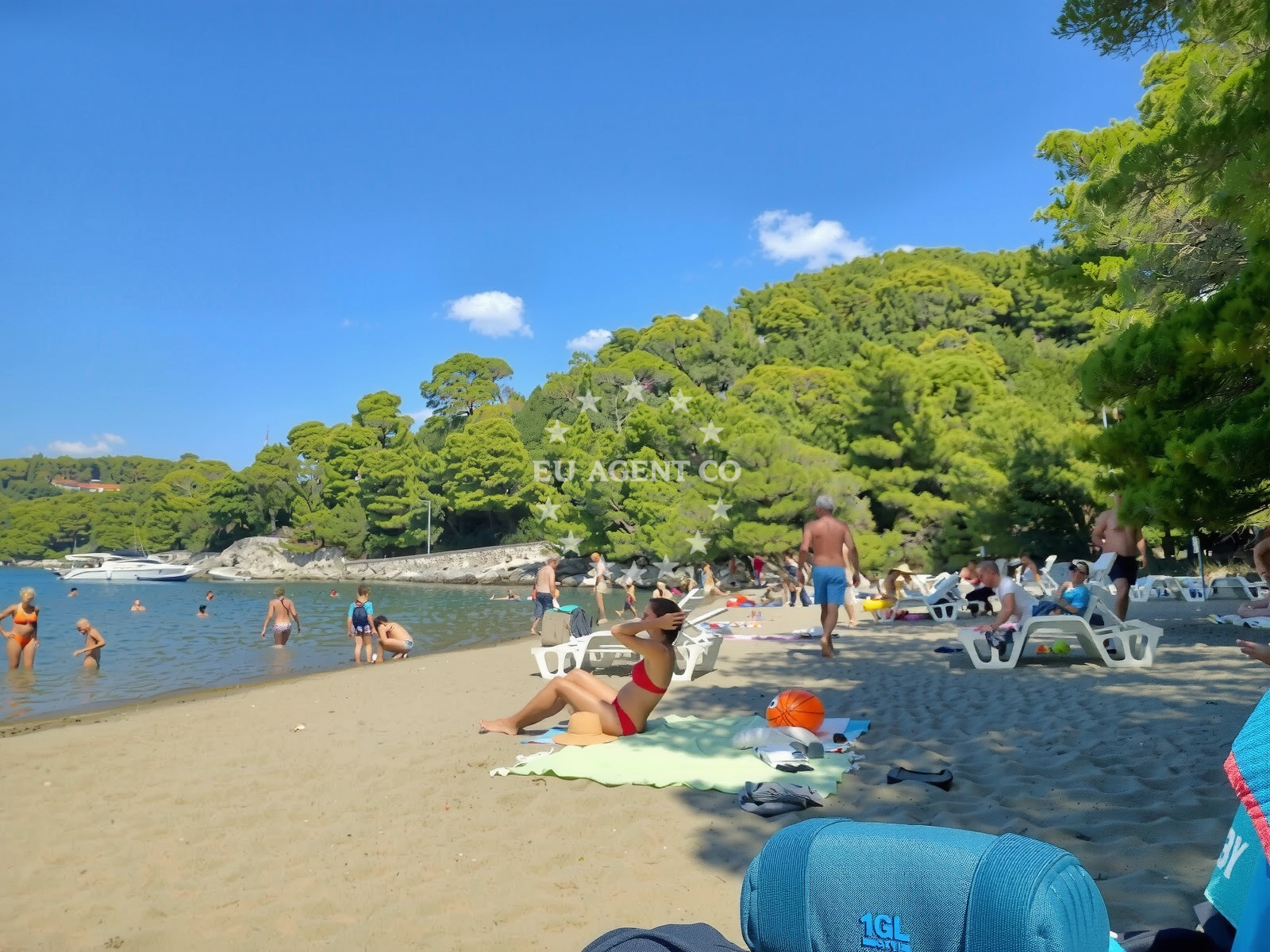 Additional view of Mala Saplunara Beach in Saplunara 35, Saplunara