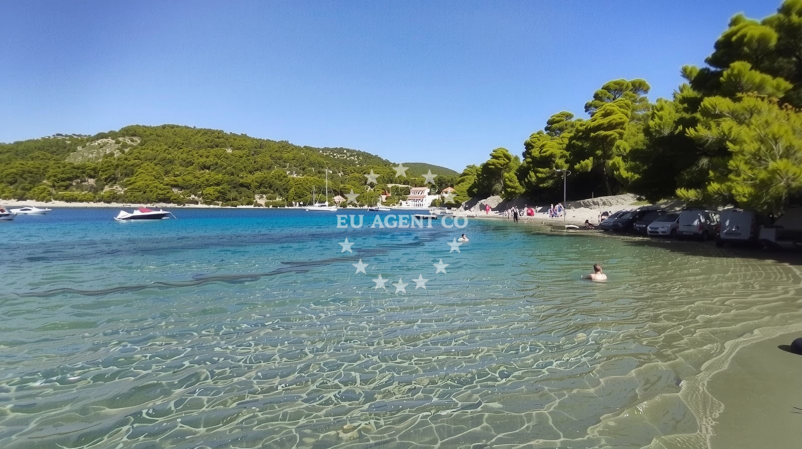 Additional view of Mala Saplunara Beach in Saplunara 35, Saplunara