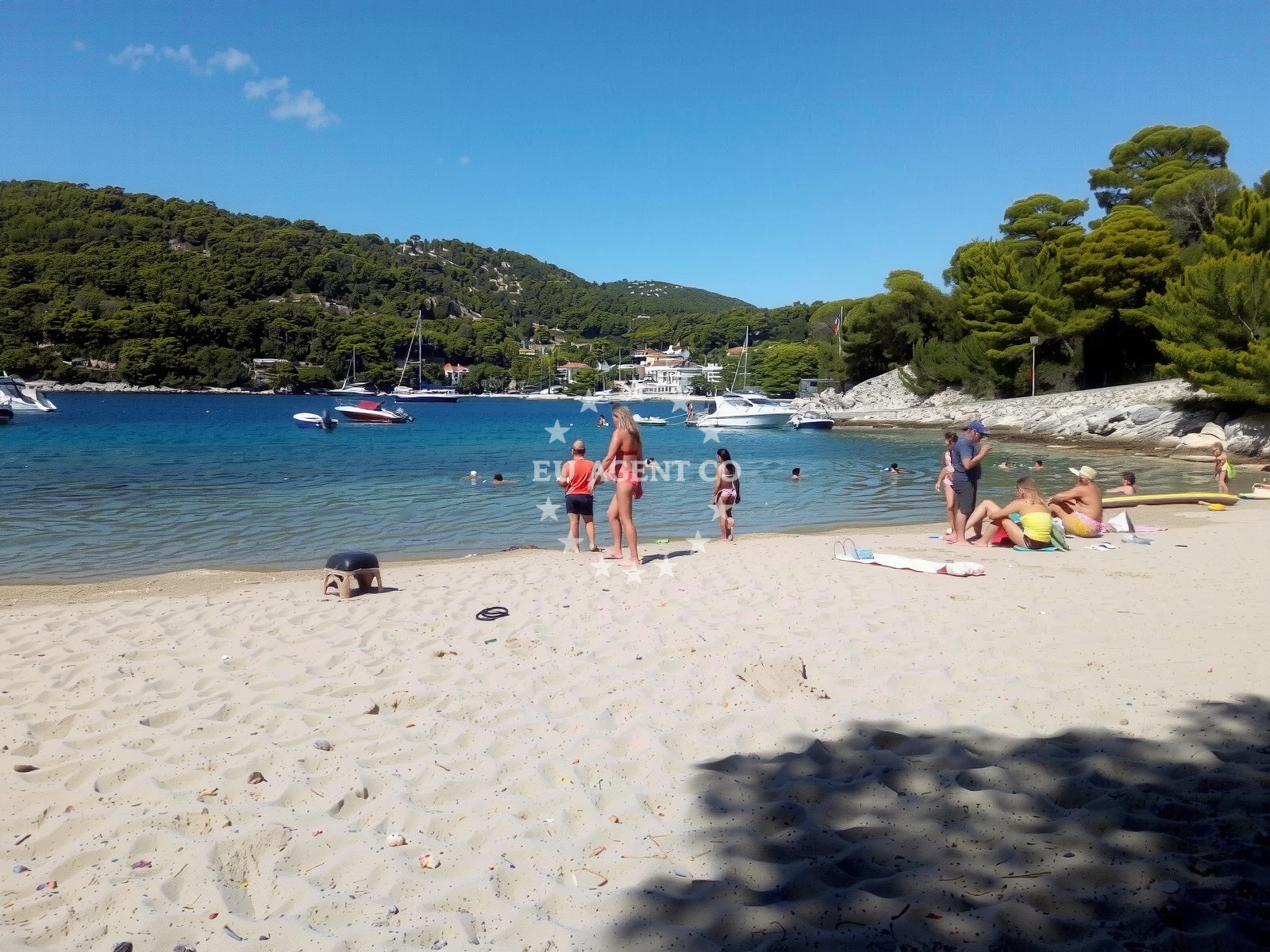 Additional view of Mala Saplunara Beach in Saplunara 35, Saplunara
