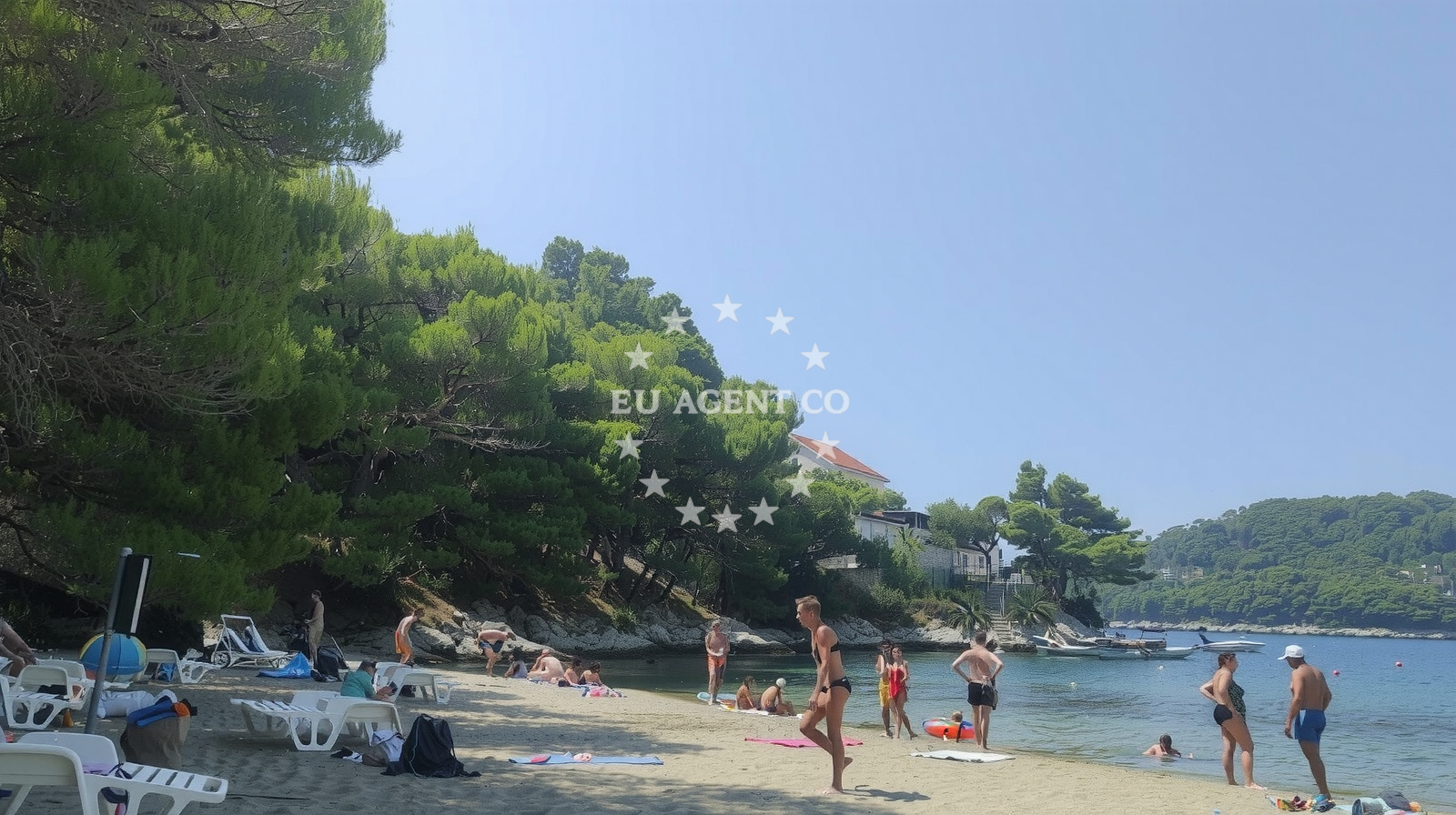 Additional view of Mala Saplunara Beach in Saplunara 35, Saplunara