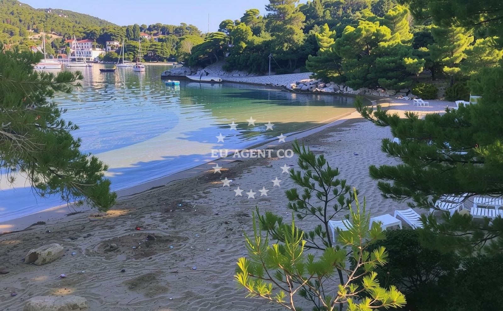 Additional view of Mala Saplunara Beach in Saplunara 35, Saplunara