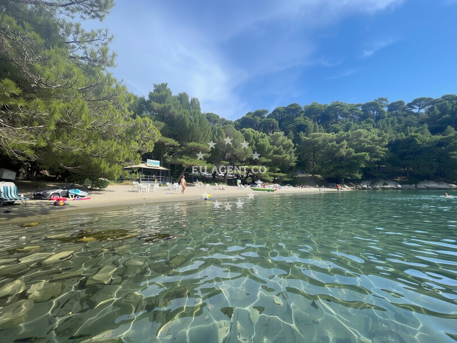 Additional view of Mala Saplunara Beach in Saplunara 35, Saplunara