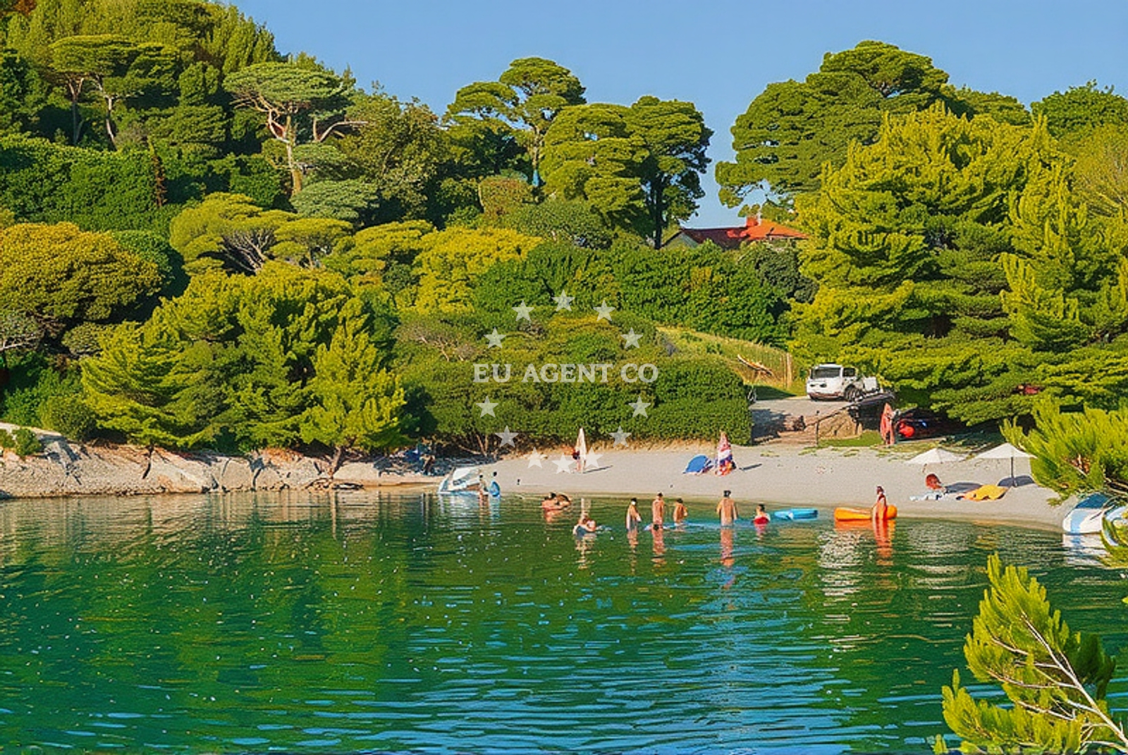 Additional view of Mala Saplunara Beach in Saplunara 35, Saplunara