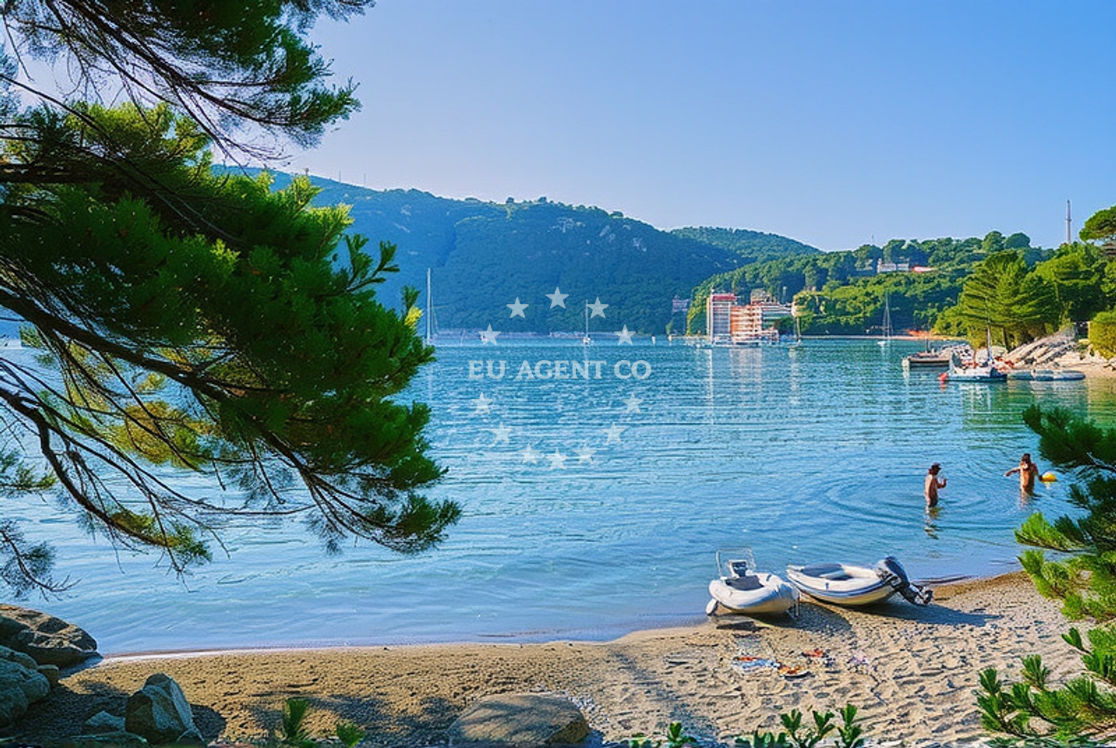 Additional view of Mala Saplunara Beach in Saplunara 35, Saplunara