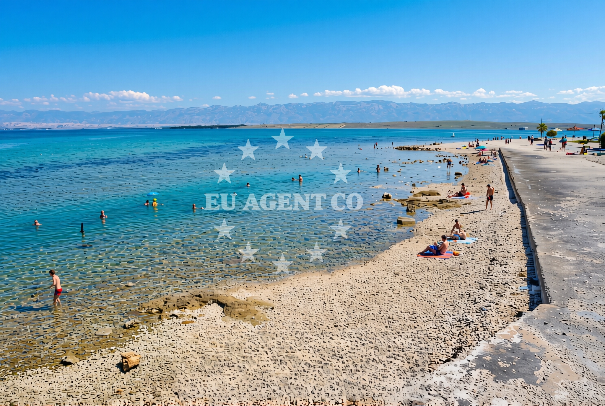 Additional view of Mala Slatina istok, Vir (Vir) Beach in Mala Slatina istok