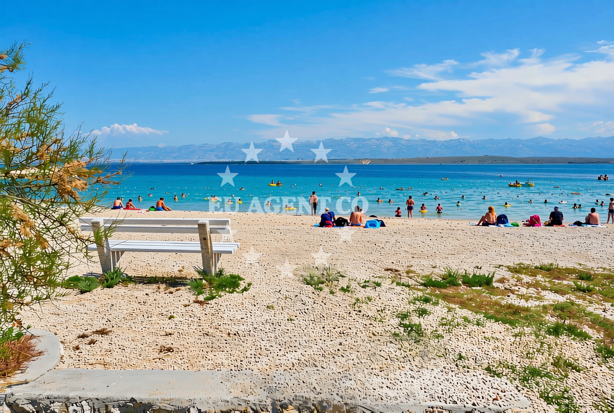 Additional view of Mala Slatina istok, Vir (Vir) Beach in Mala Slatina istok