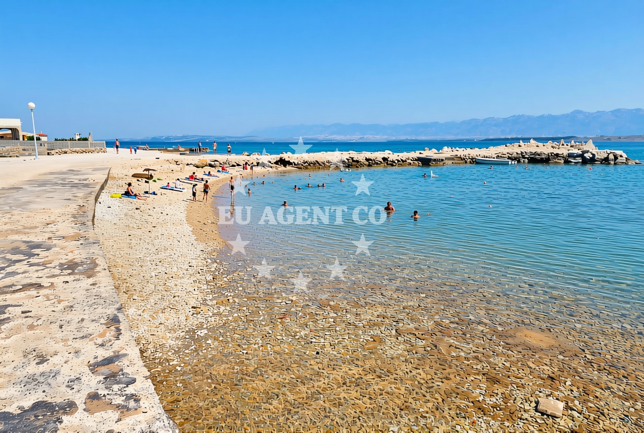 Additional view of Mala Slatina istok, Vir (Vir) Beach in Mala Slatina istok