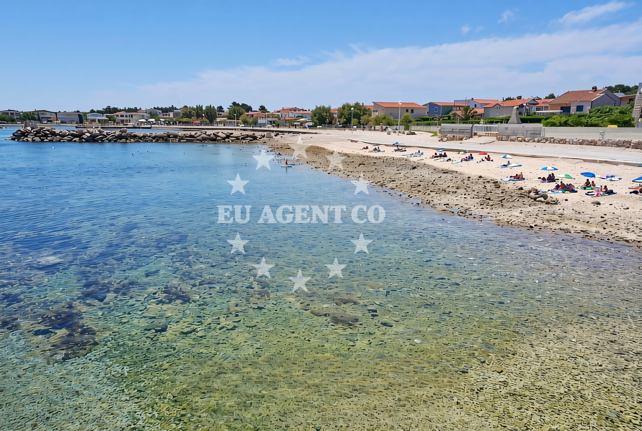 Additional view of Mala Slatina zapad, Vir (Vir) Beach in Mala Slatina zapad