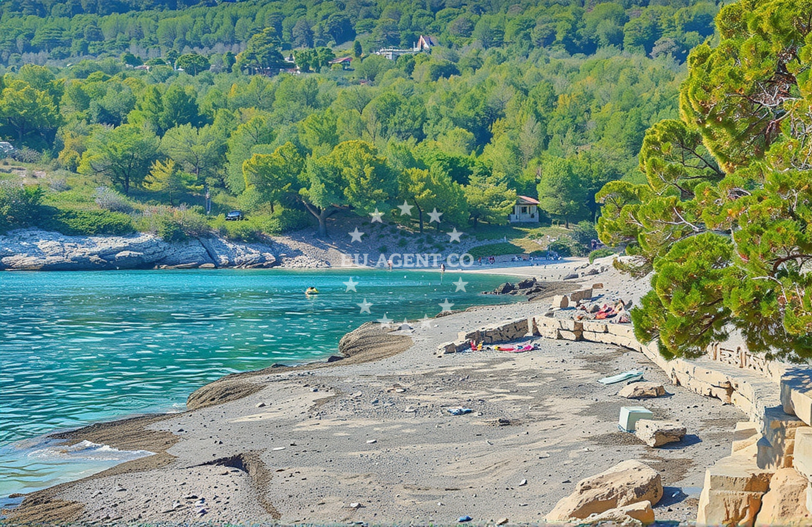 Additional view of Mala Srebrna in Luka 63, Rukavac, Rukavac