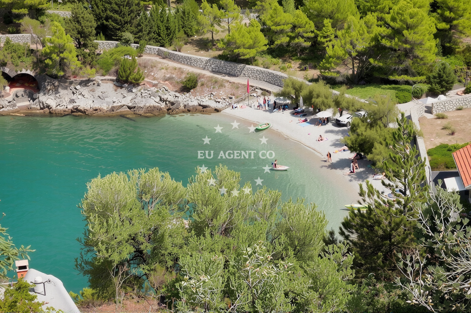 Additional view of Mala Stiniva beach in POLJICA POLJICA, Poljica