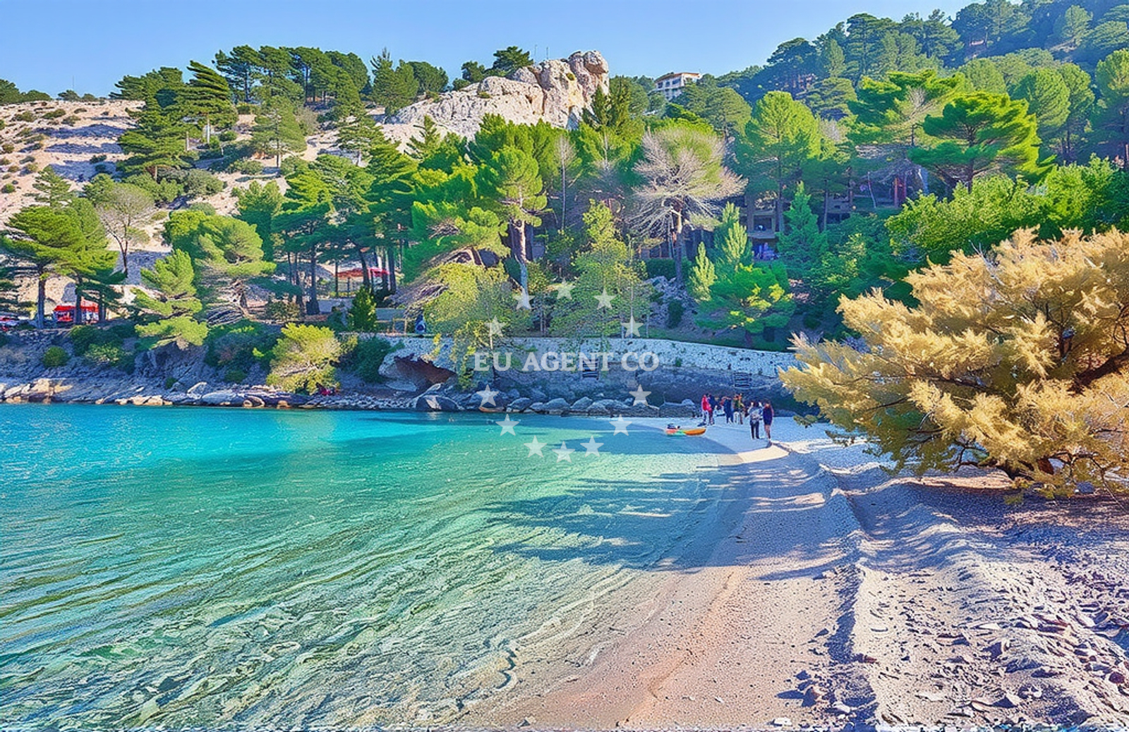 Additional view of Mala Stiniva beach in POLJICA POLJICA, Poljica
