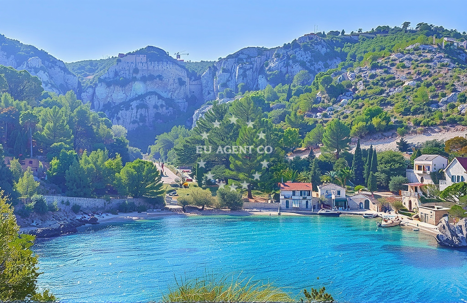 Additional view of Mala Stiniva beach in POLJICA POLJICA, Poljica