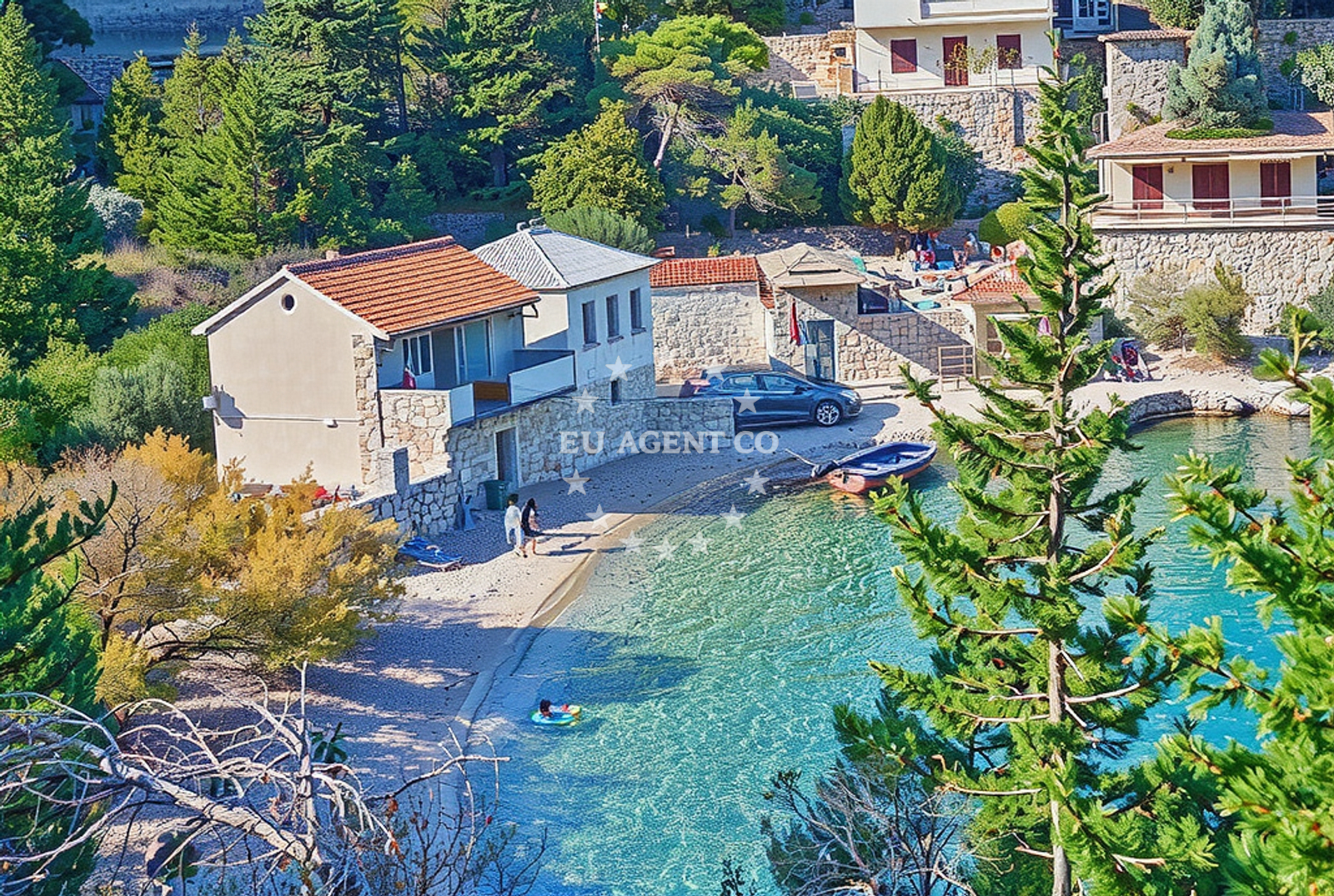 Additional view of Mala Stiniva beach in POLJICA POLJICA, Poljica