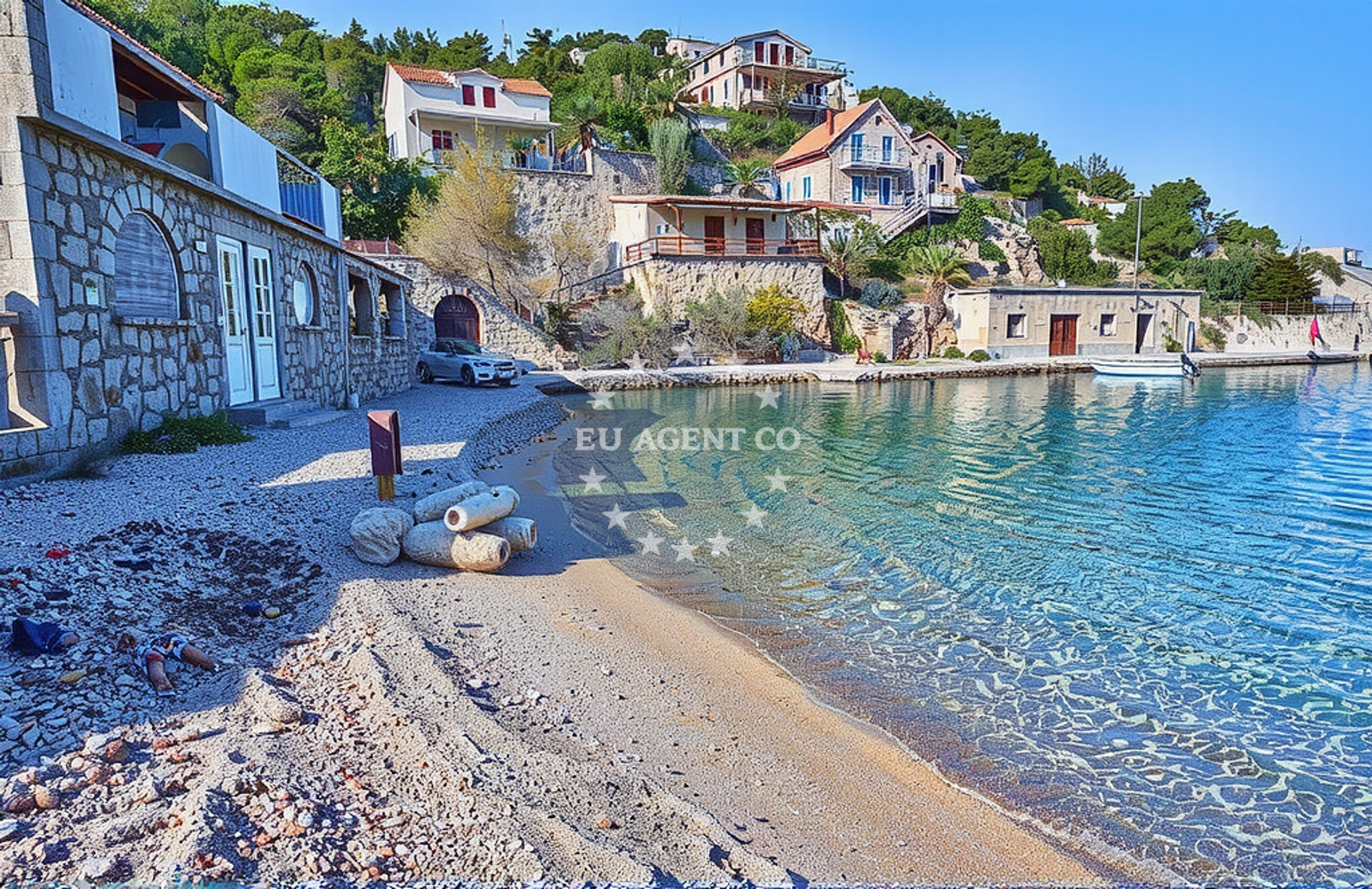 Additional view of Mala Stiniva beach in POLJICA POLJICA, Poljica