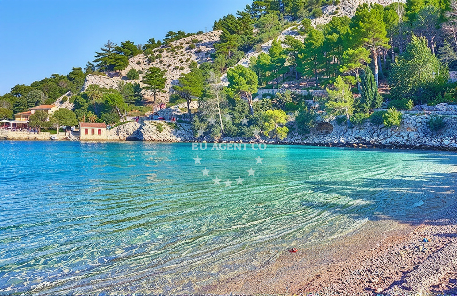 Additional view of Mala Stiniva beach in POLJICA POLJICA, Poljica
