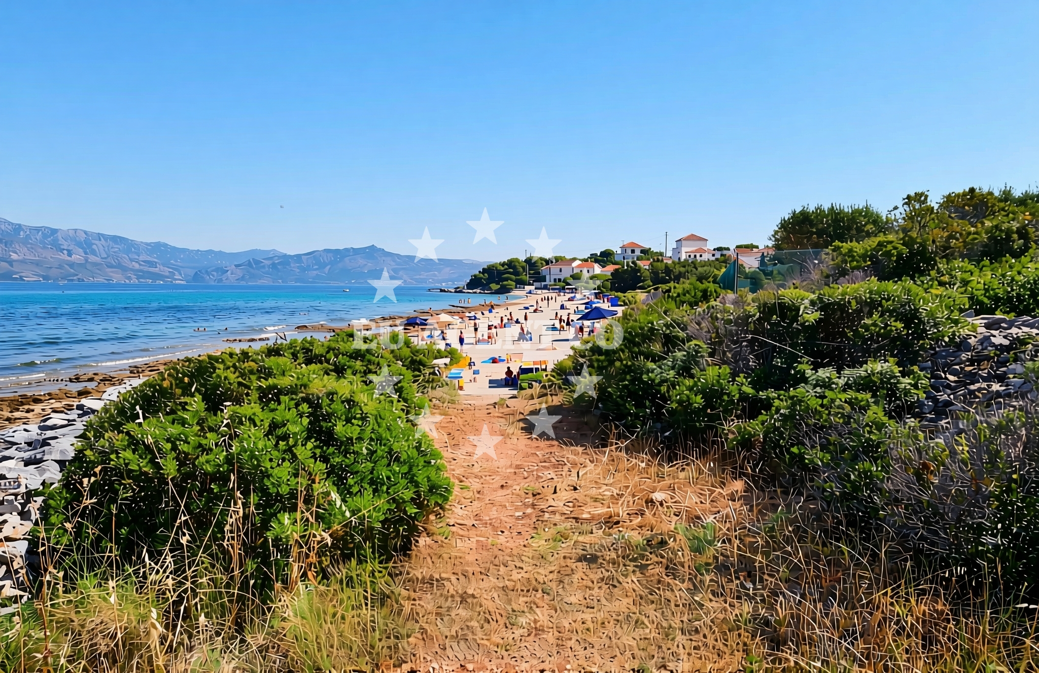Additional view of Malačnica zapad, Supetar (Brač) Beach in Malačnica zapad