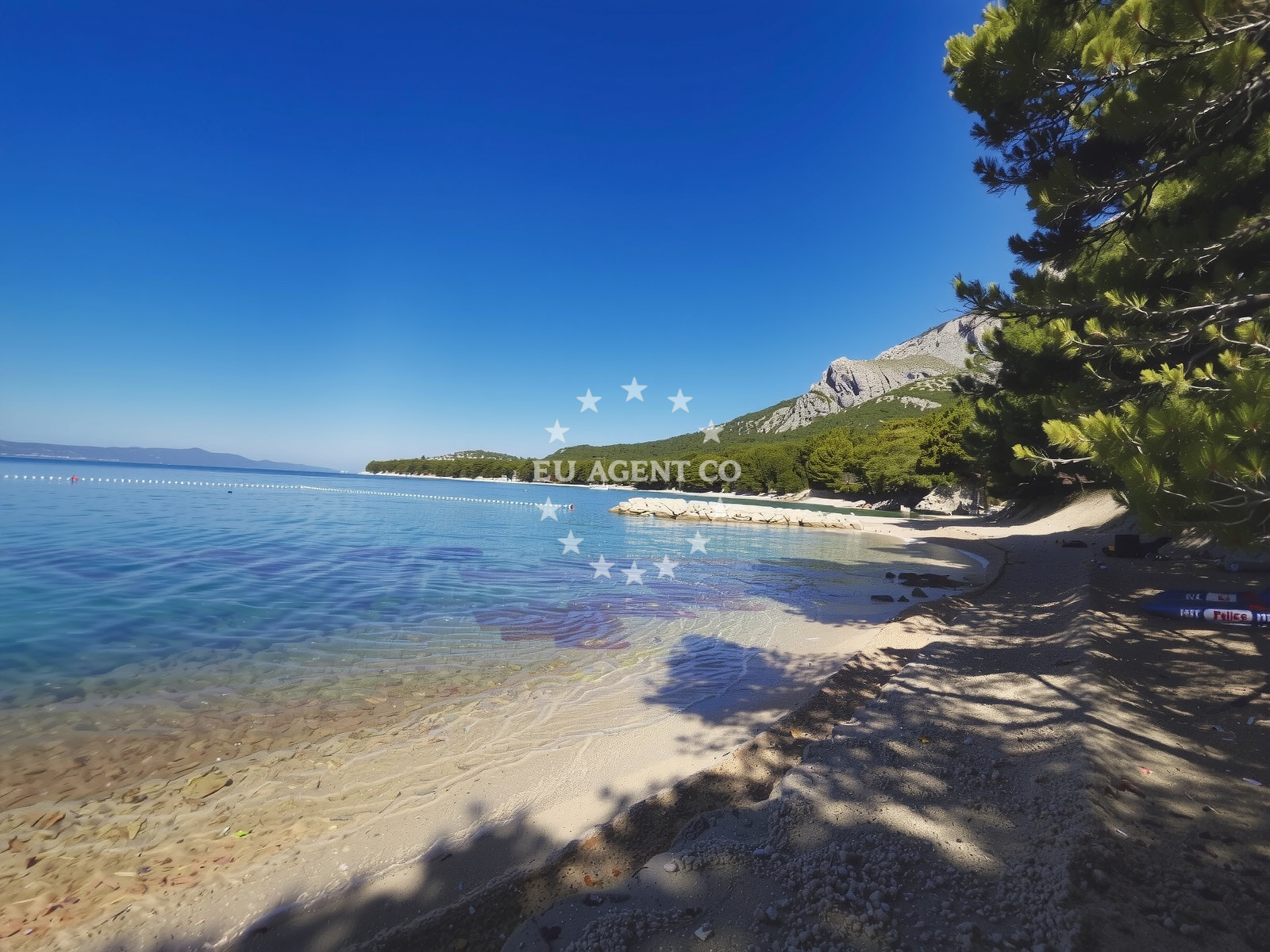 Additional view of Male Ciste beach in 29 Blato, Živogošće
