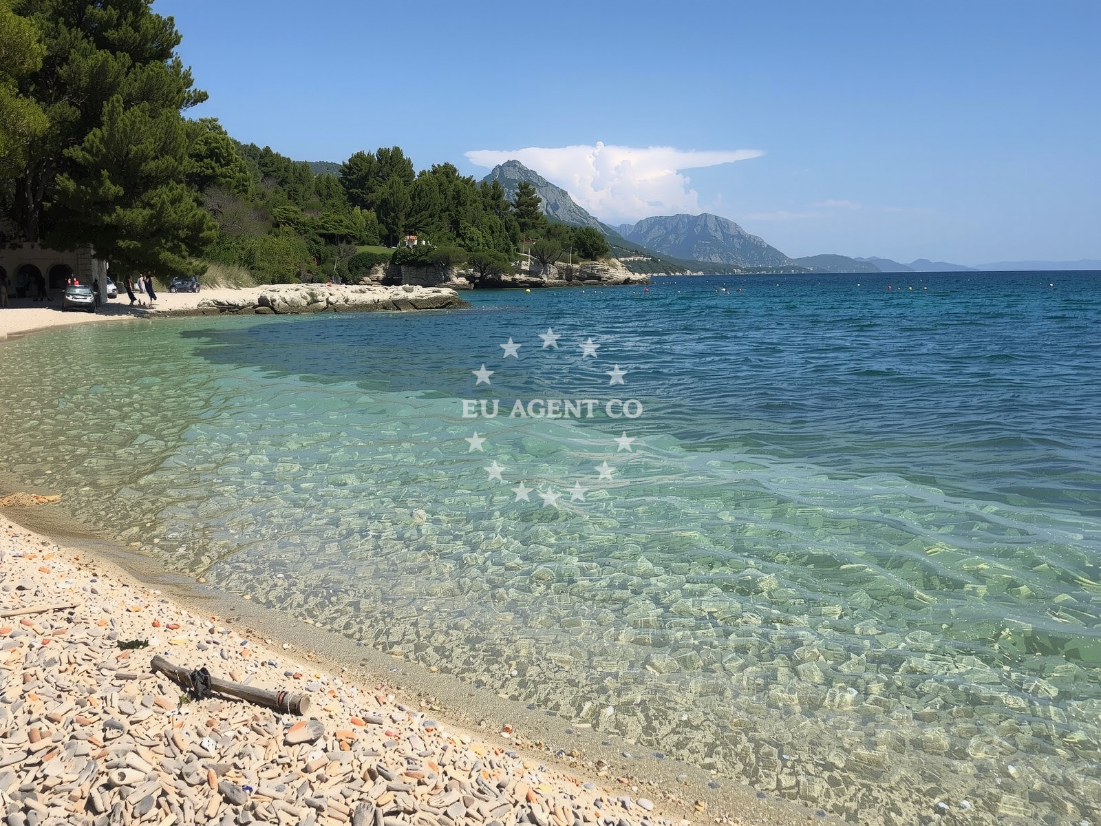 Additional view of Male Ciste beach in 29 Blato, Živogošće