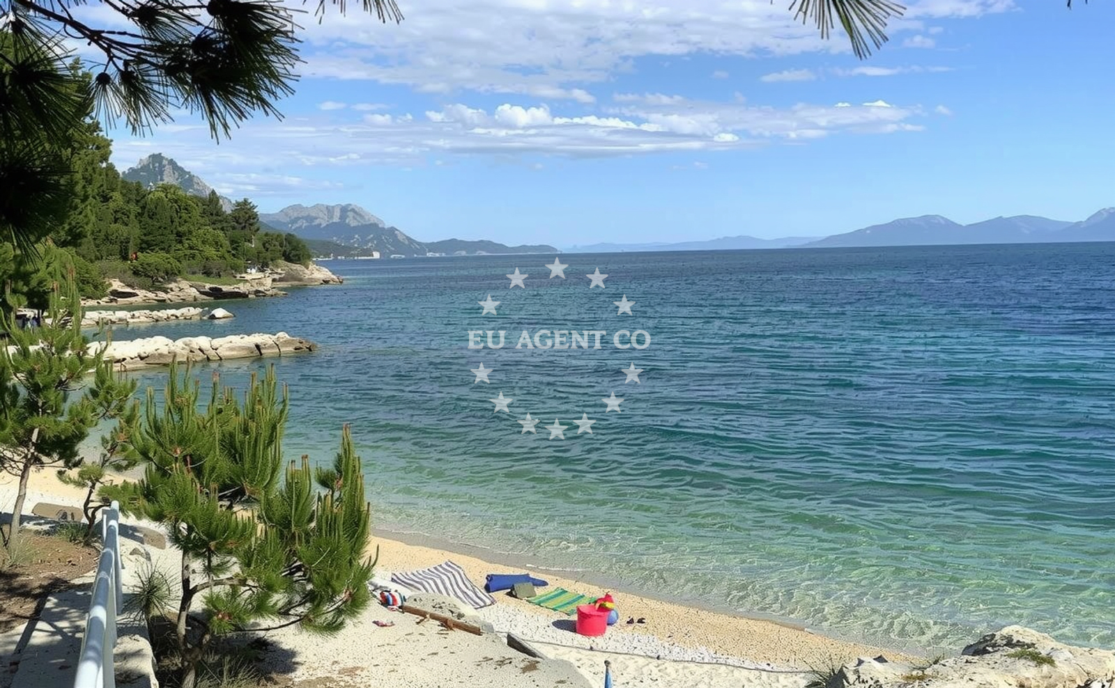 Additional view of Male Ciste beach in 29 Blato, Živogošće